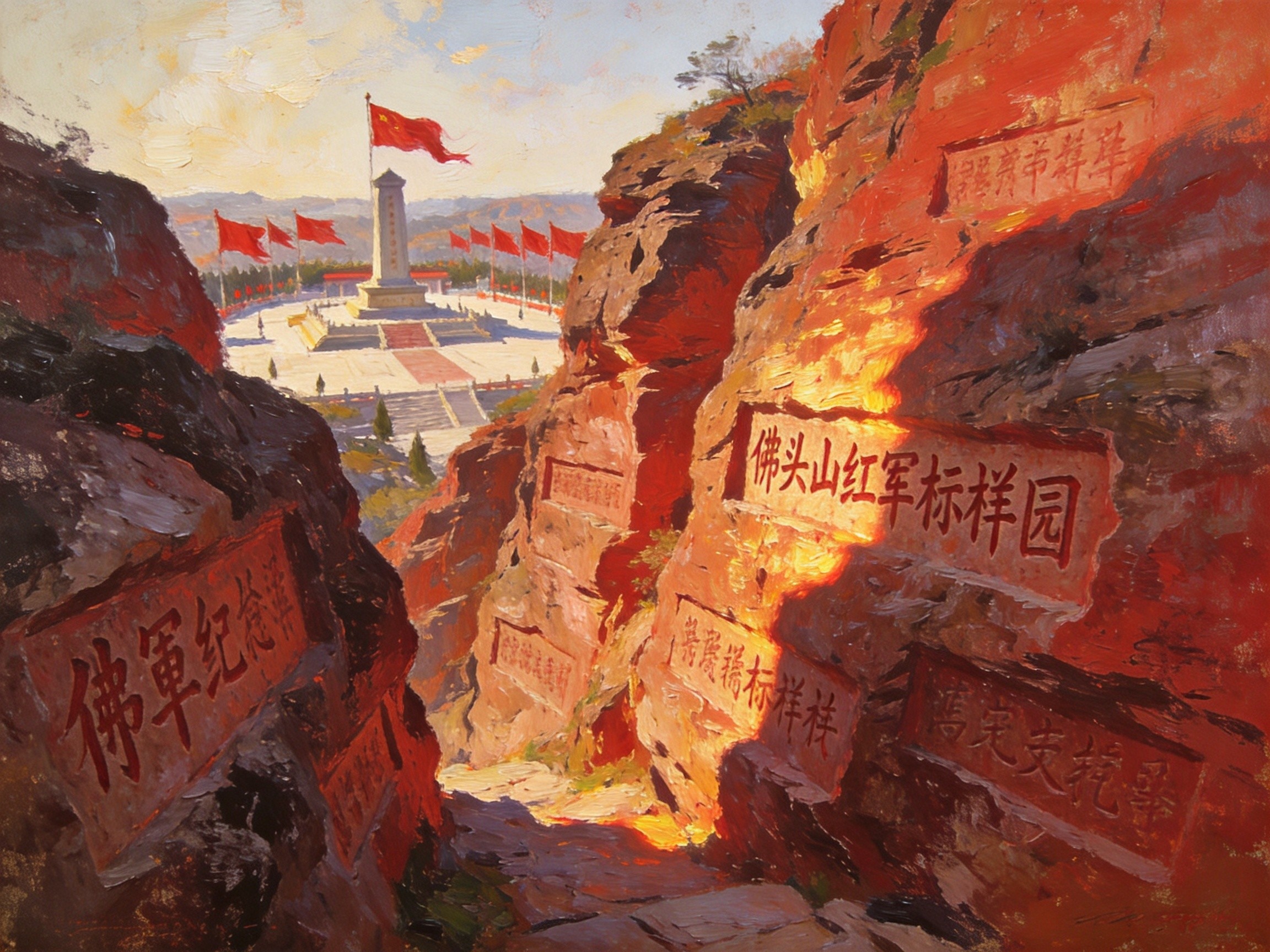 英雄故里春常在