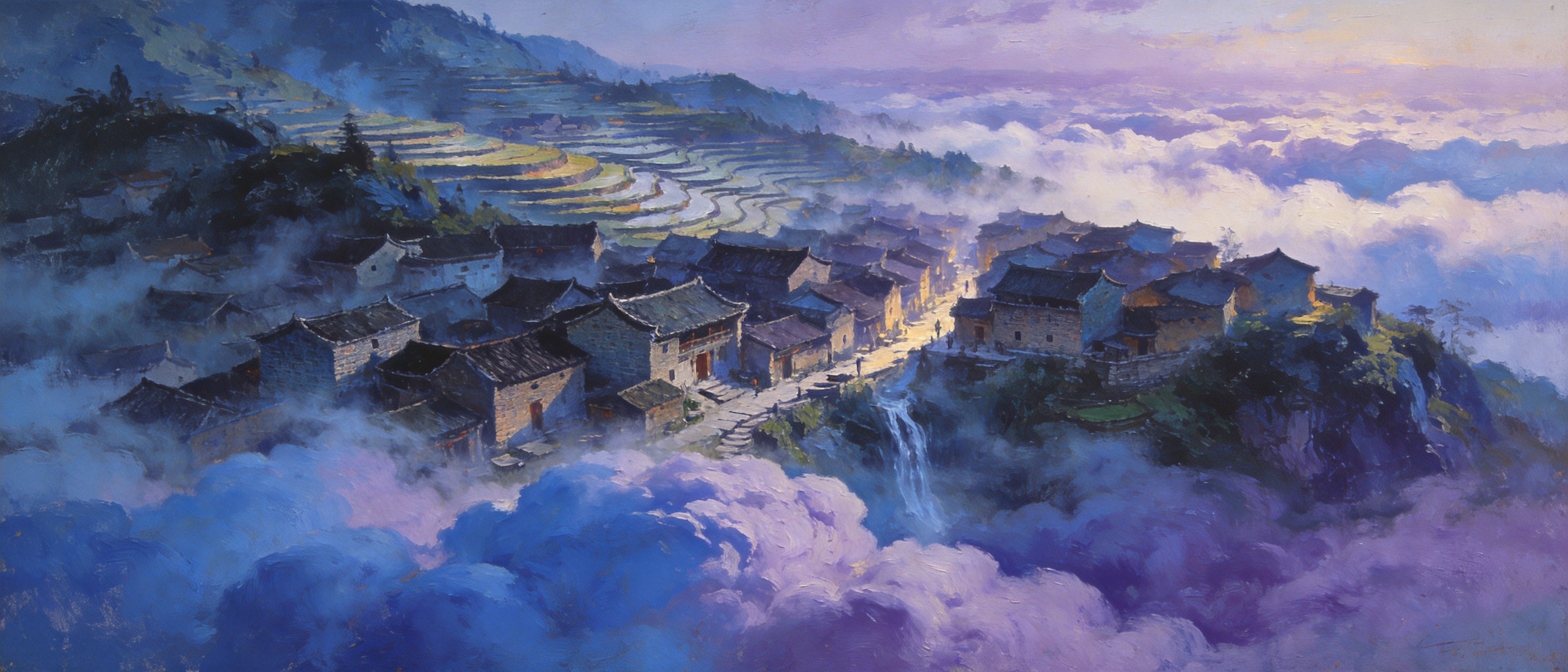 千年瑶寨云里卧