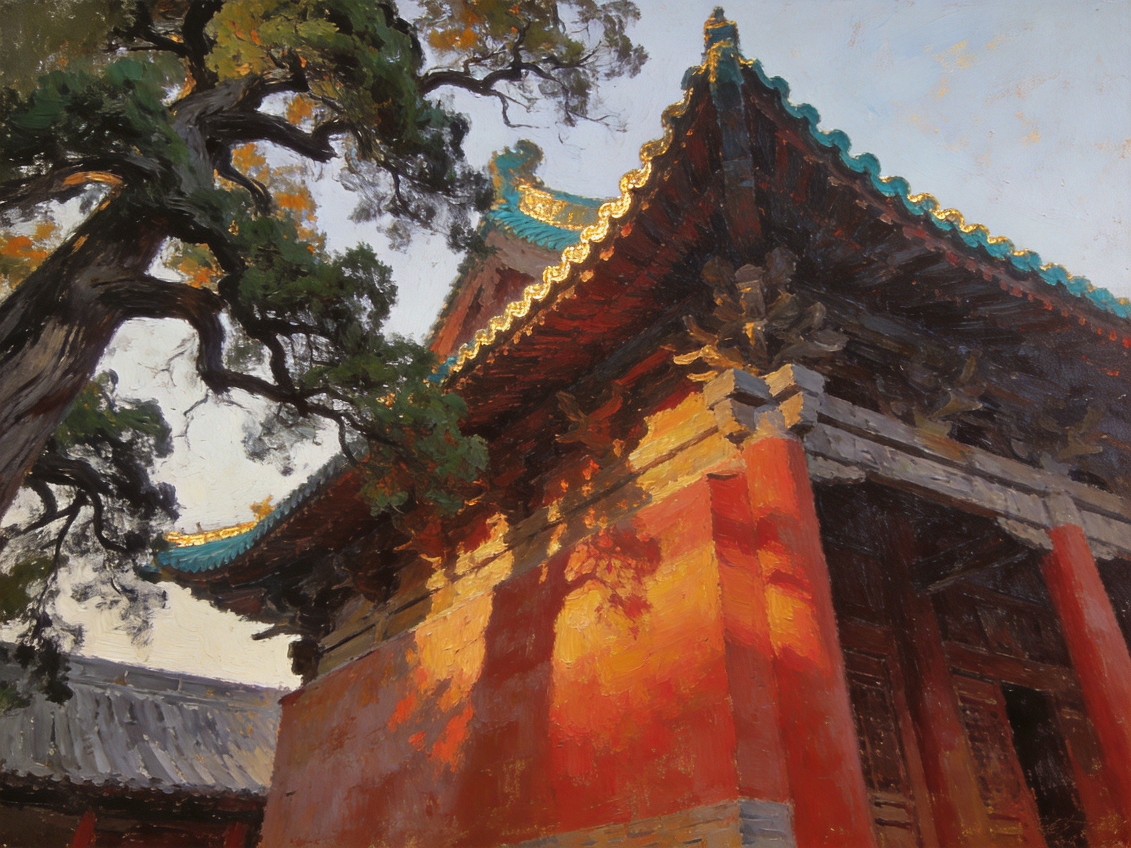 楚长城蜿蜒山岭