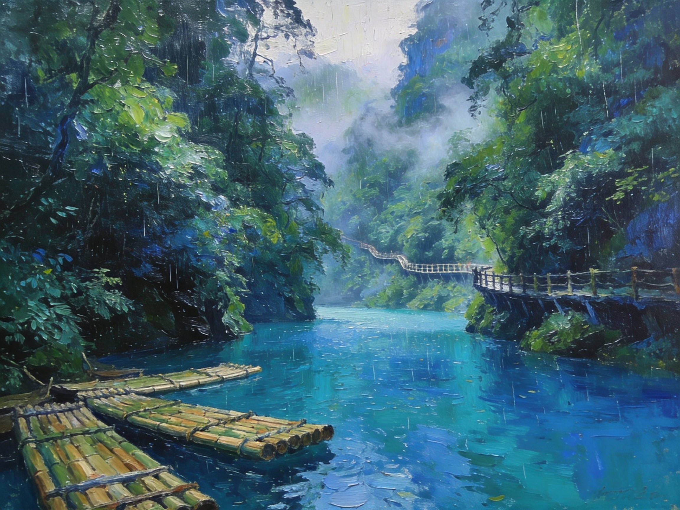 永修云居山百花谷瀑布群农禅圣地