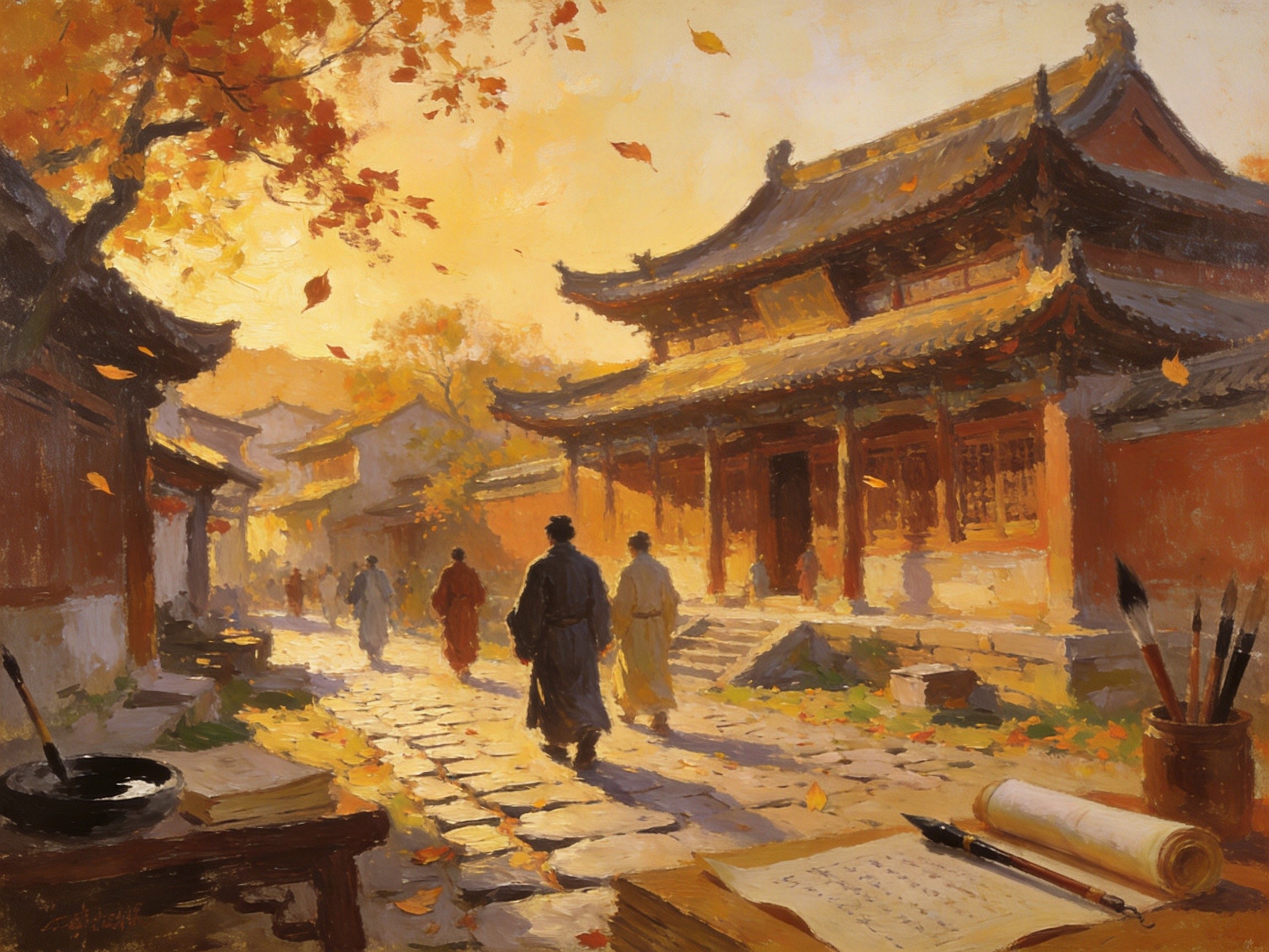 建瓯松风竹韵建溪月色