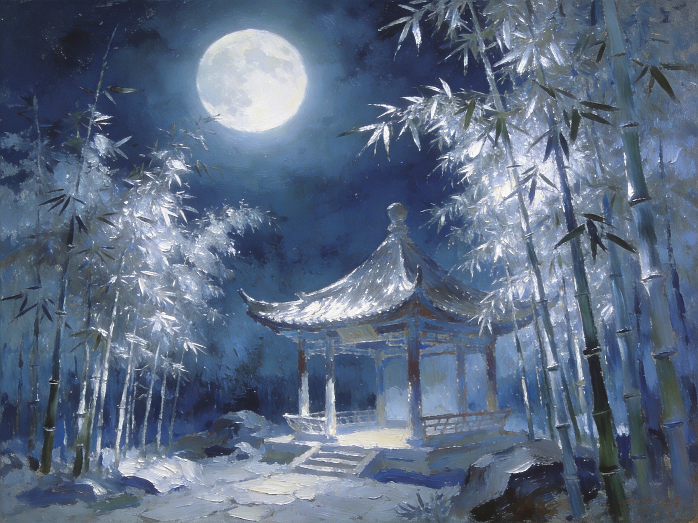 尉氏月下啸台