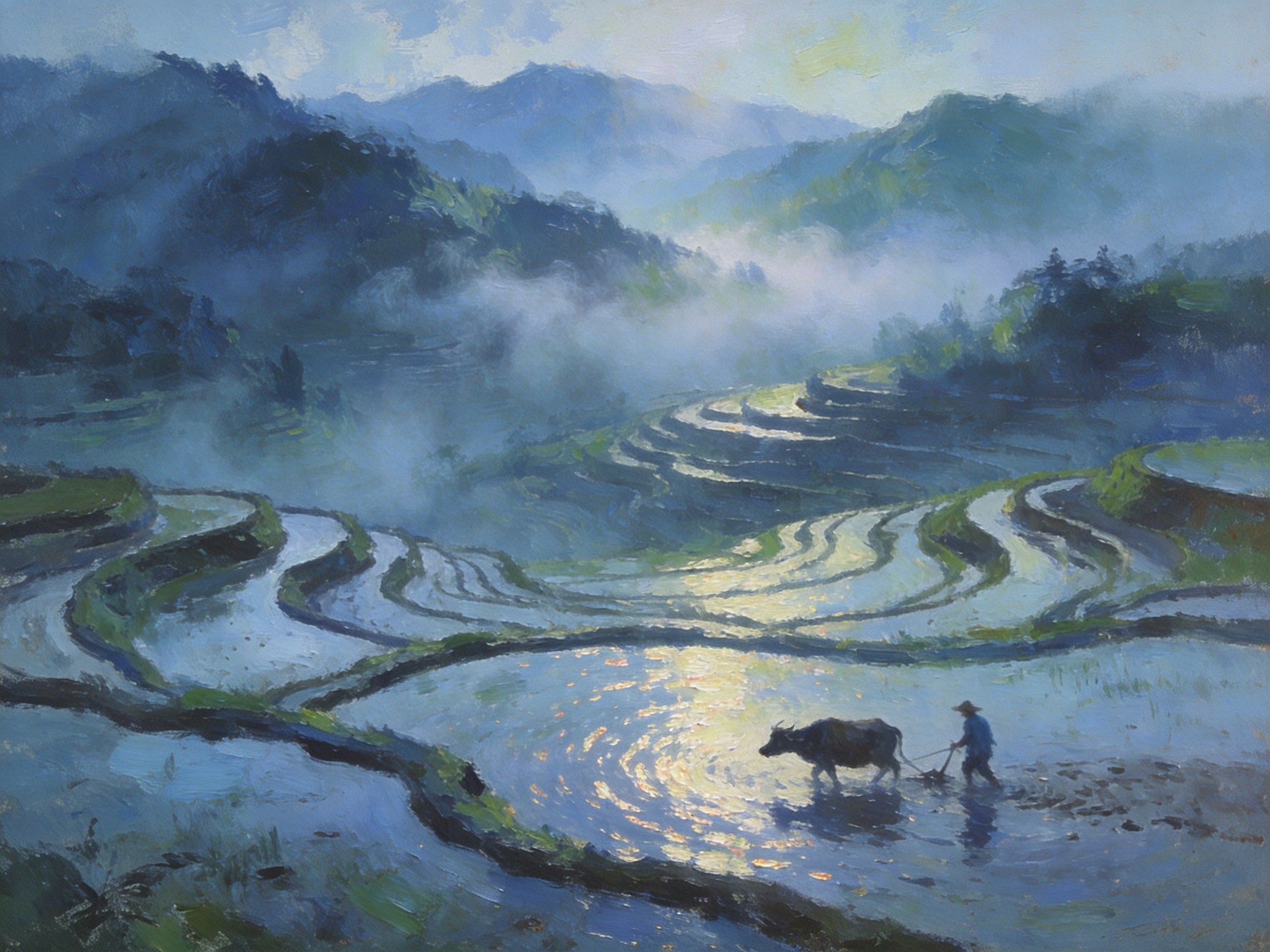 尤溪联合梯田1300年大地雕塑