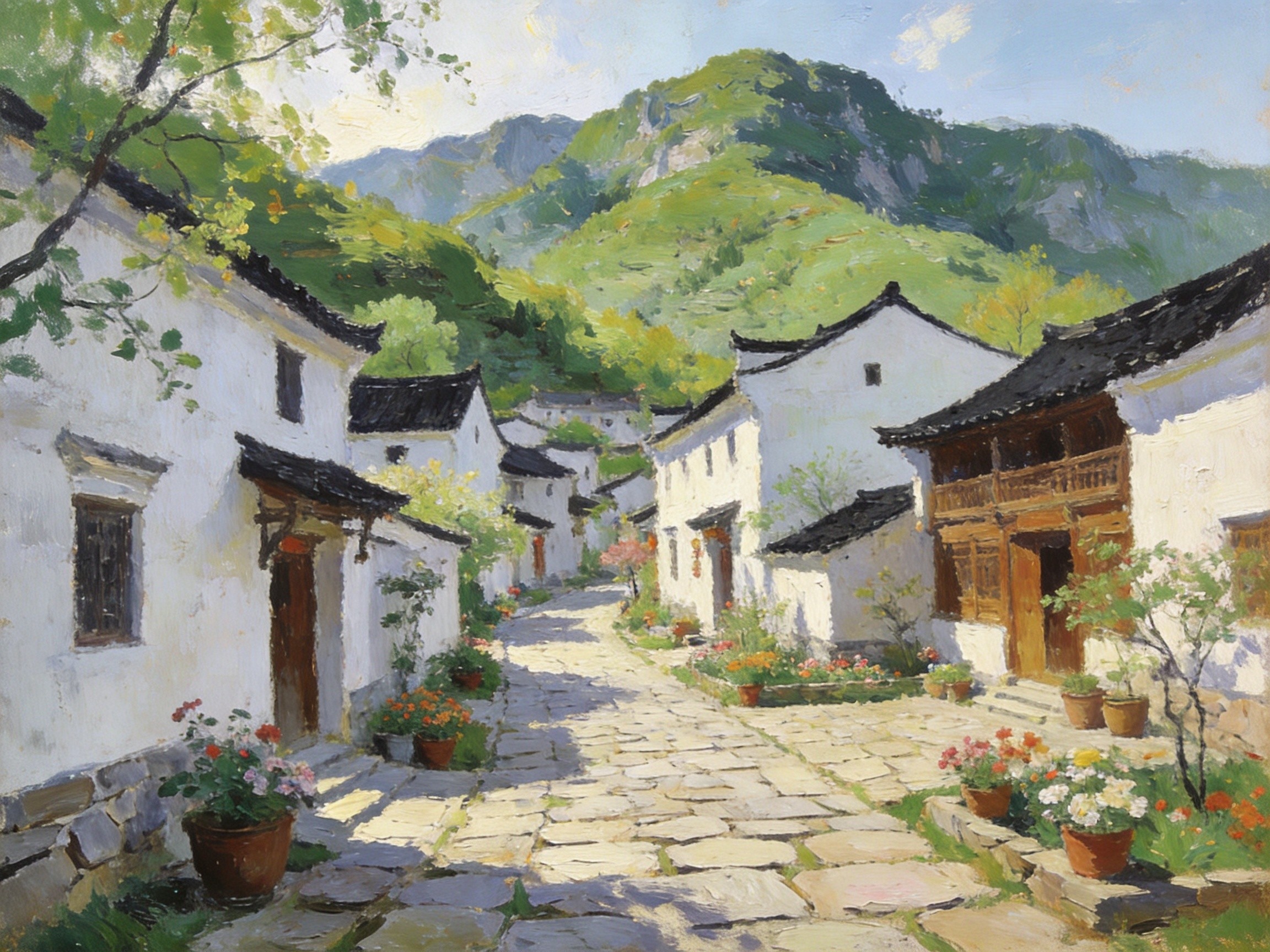 保康古村新貌