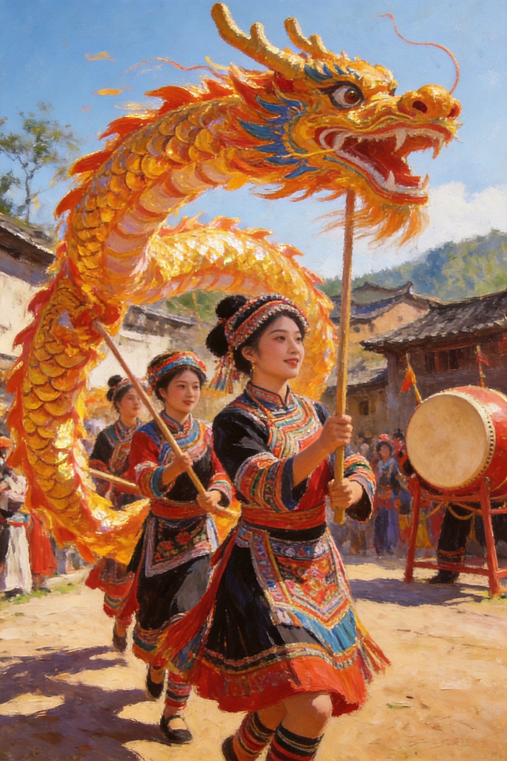 木棉花开红似火