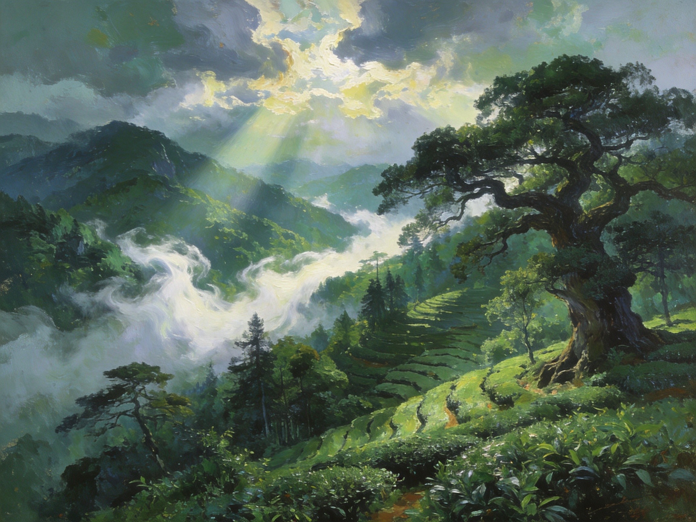 安溪凤山蓬莱茶山风味