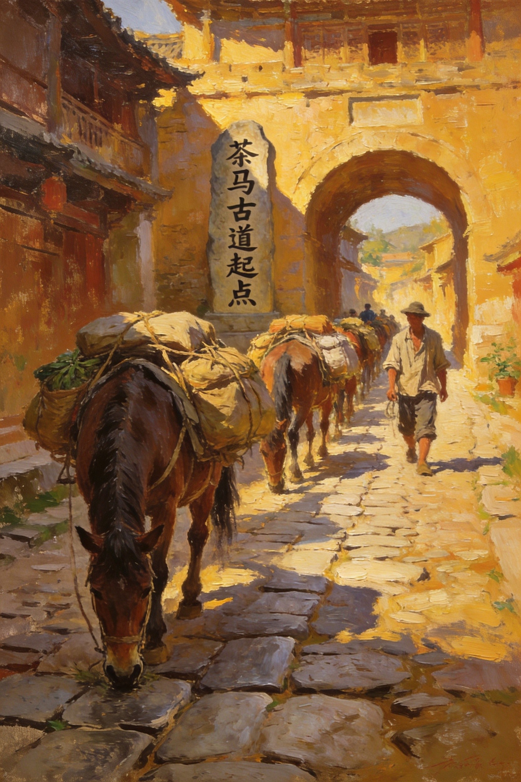 宁洱人家安居图
