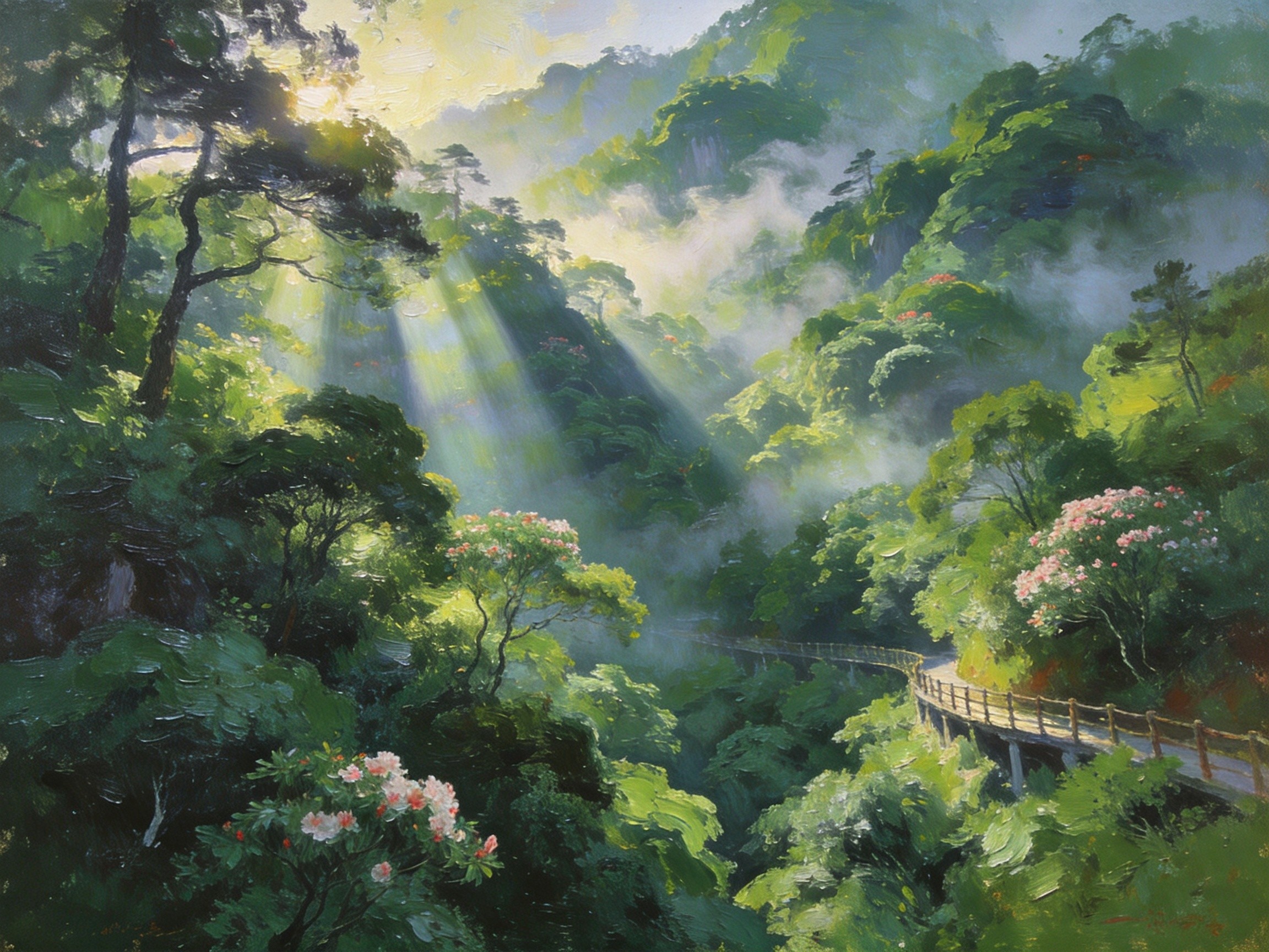 上杭红色土地绿色山水交融