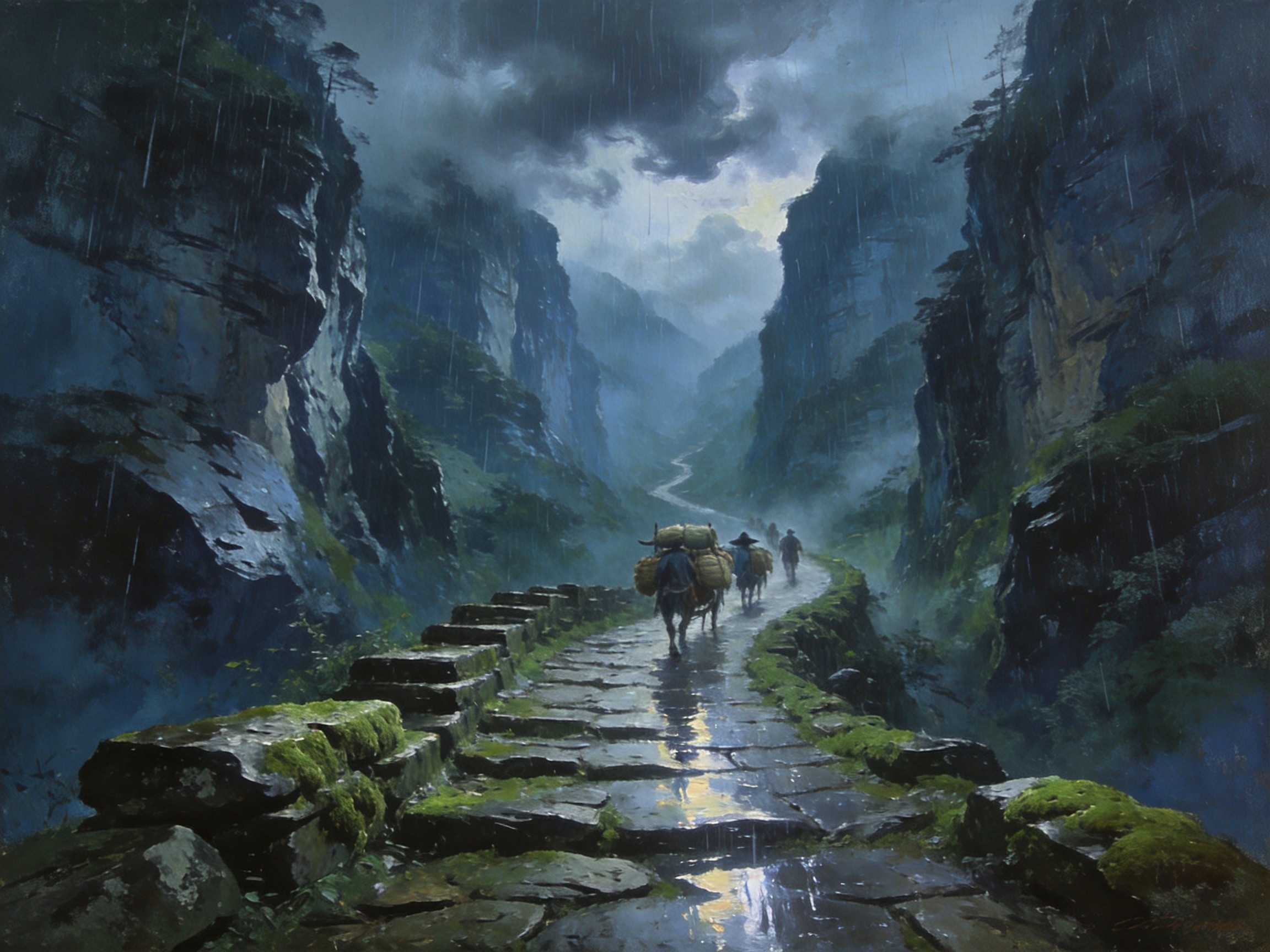 鸦山古道千年商路