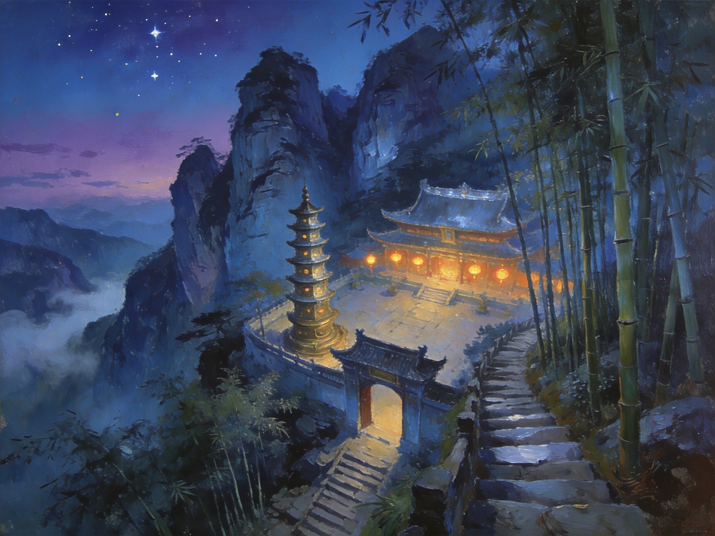 天门寺钟声悠扬