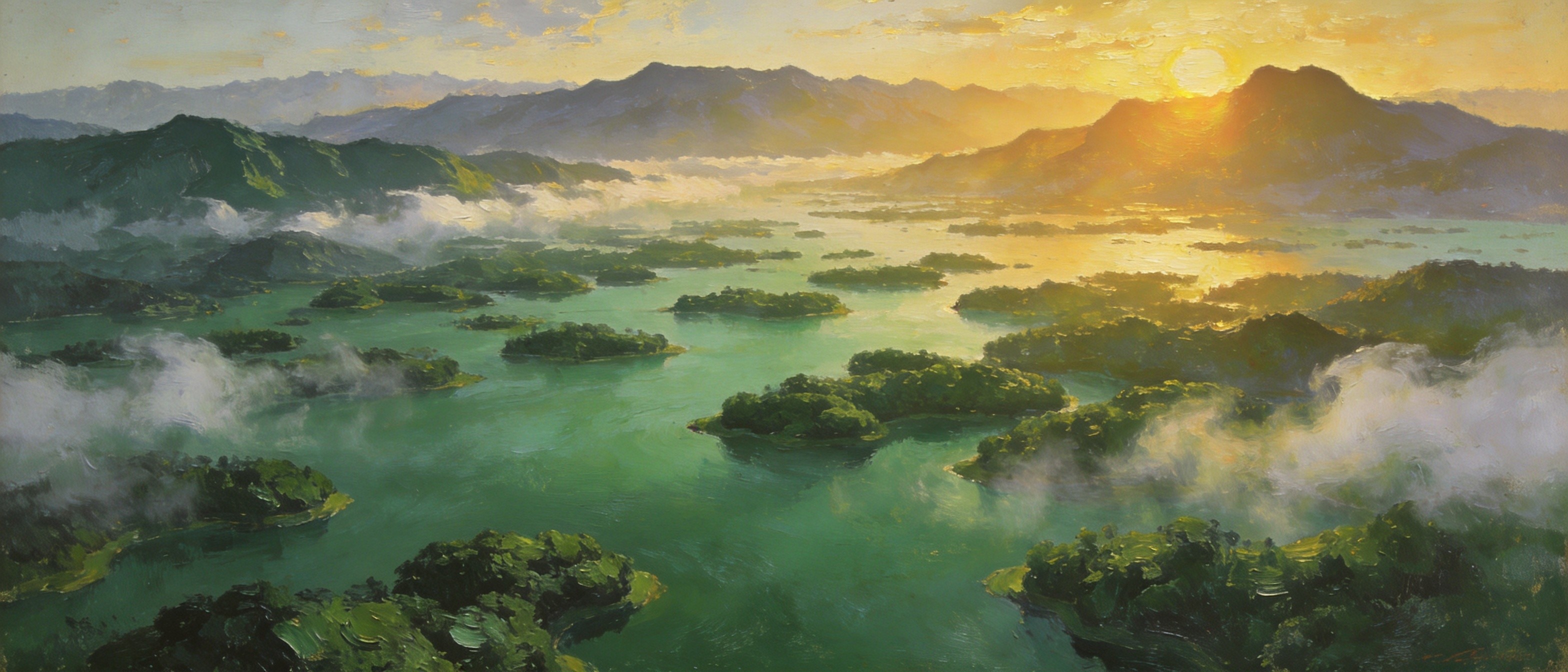 万绿湖开·翠岛浮天