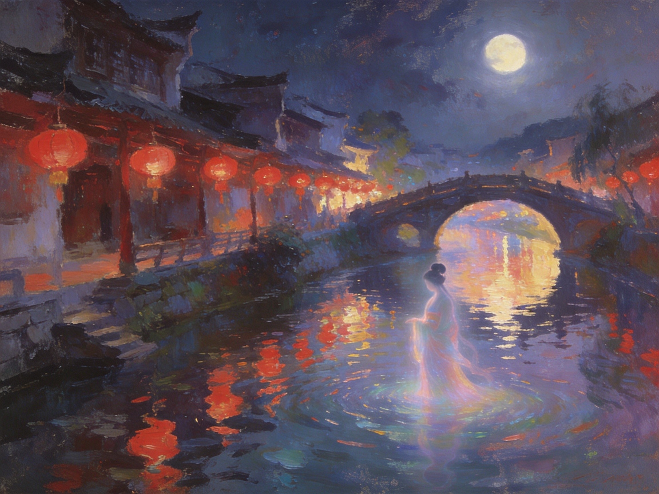 浣纱江夜游·光影西施梦
