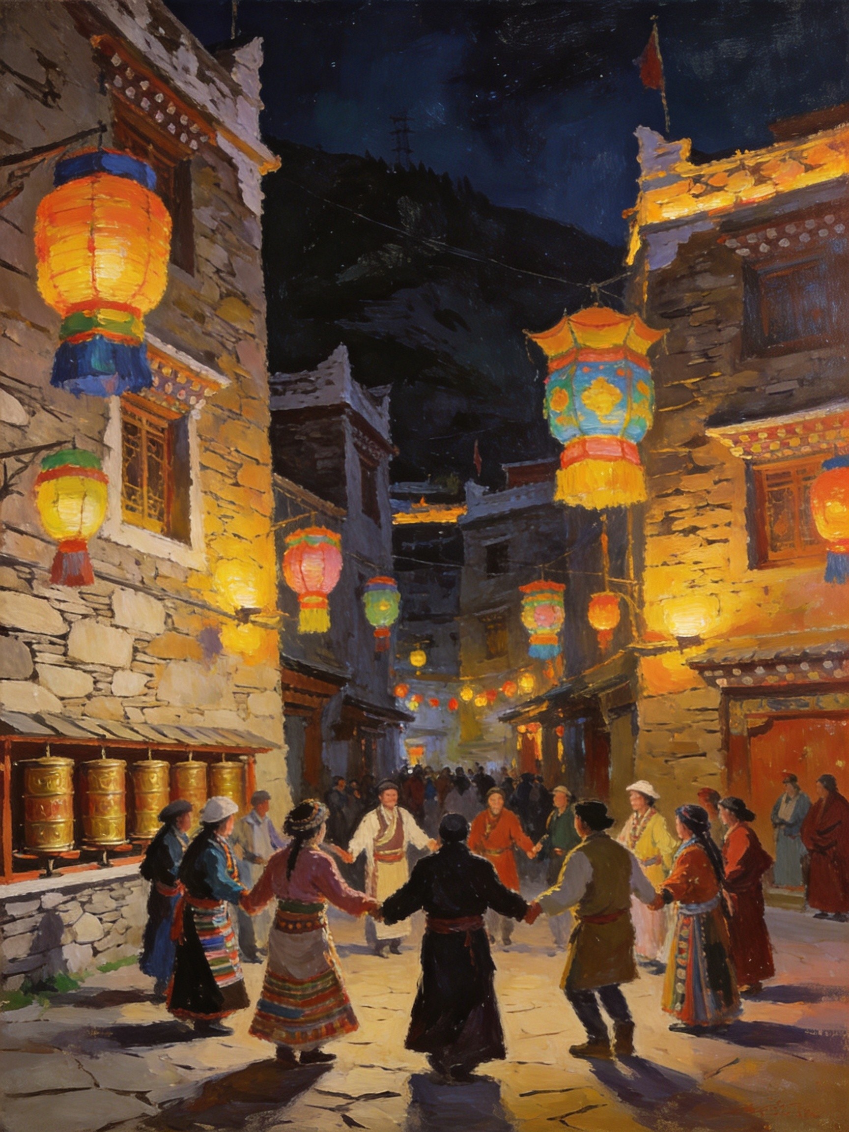 钙华流金叠千层