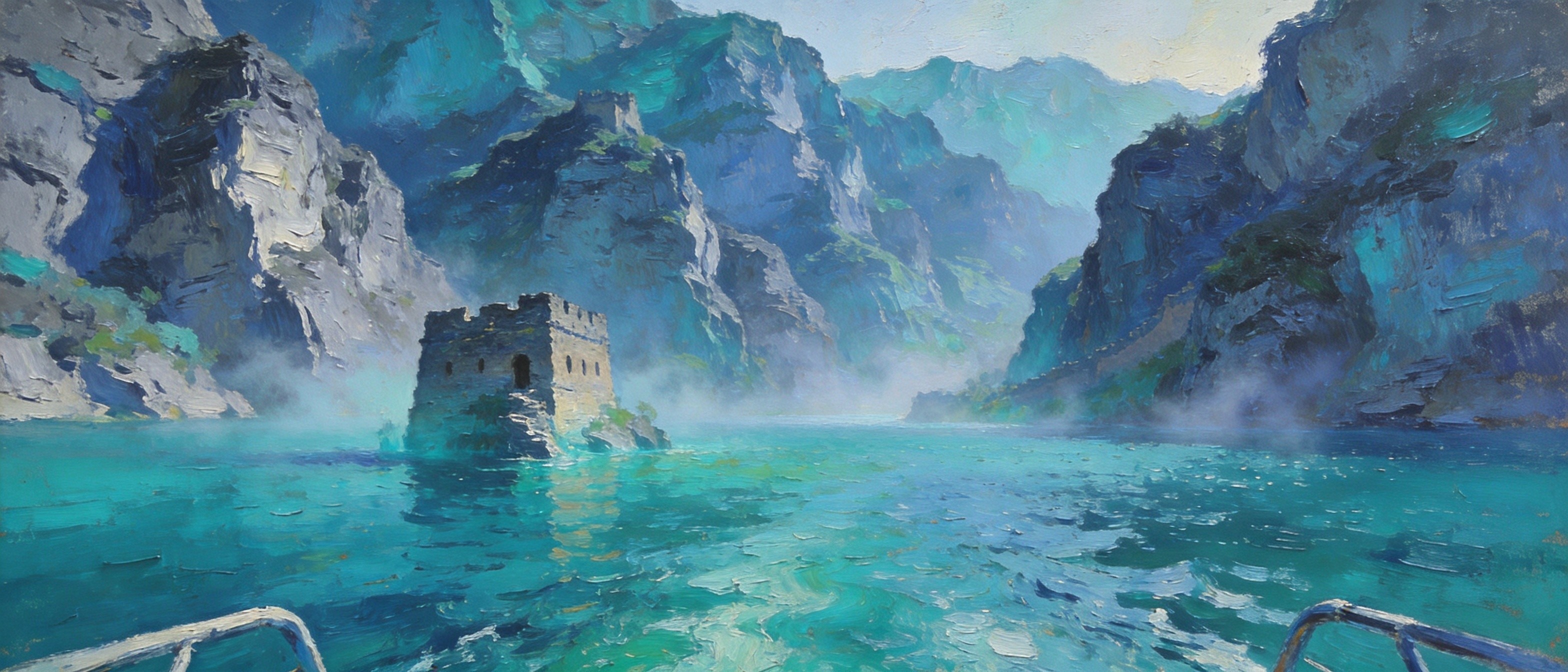 蟠龙碧水映长城