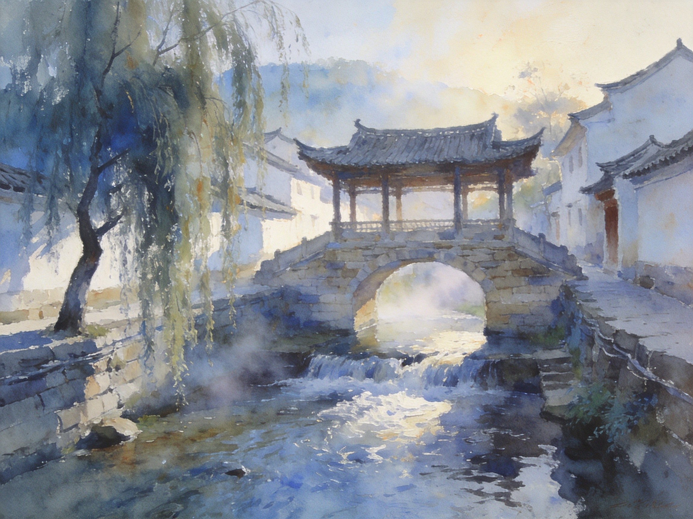 极边之城汤暖梦稳 / 泡着月光等春来