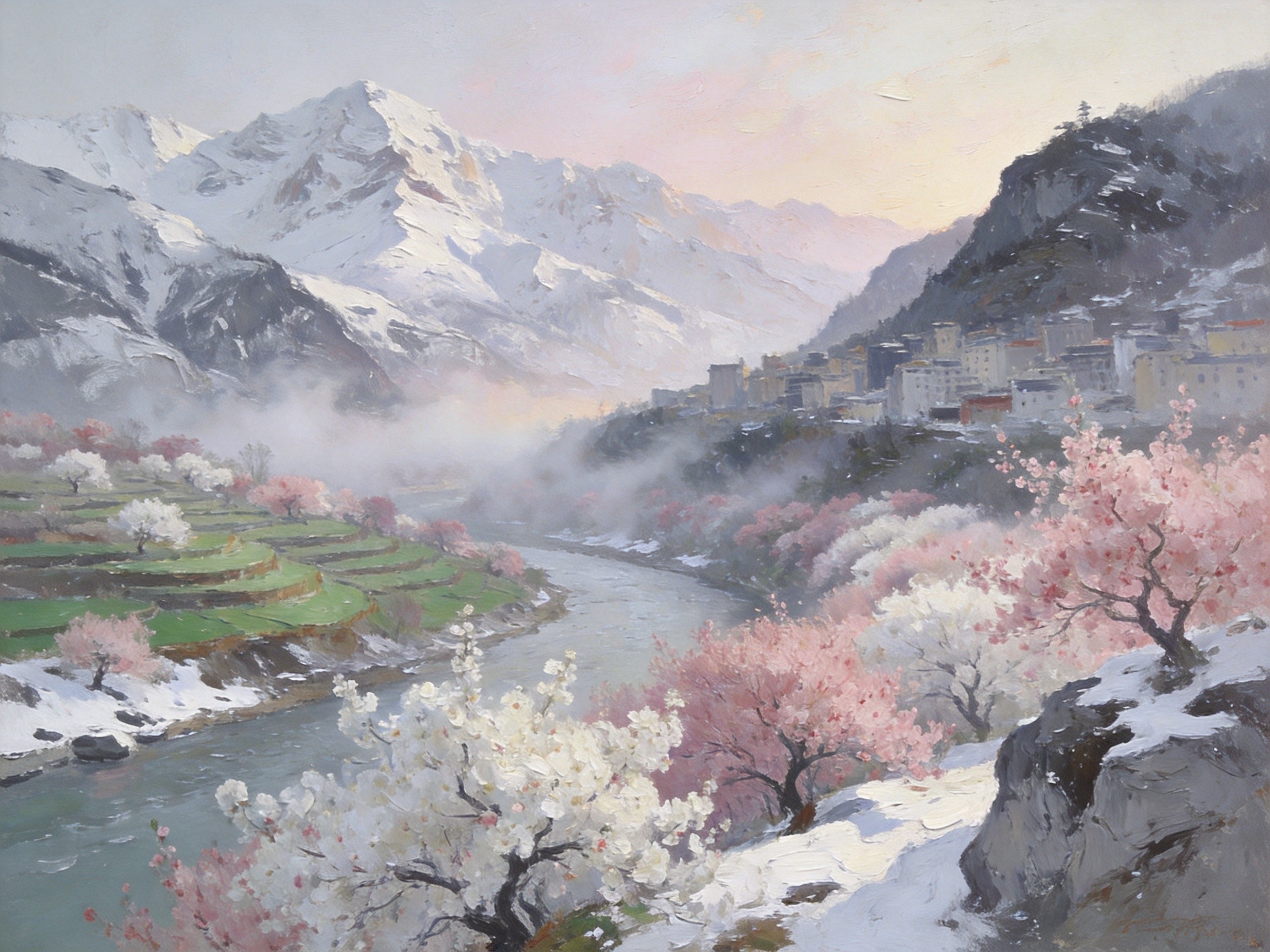 山城春早 · 意境