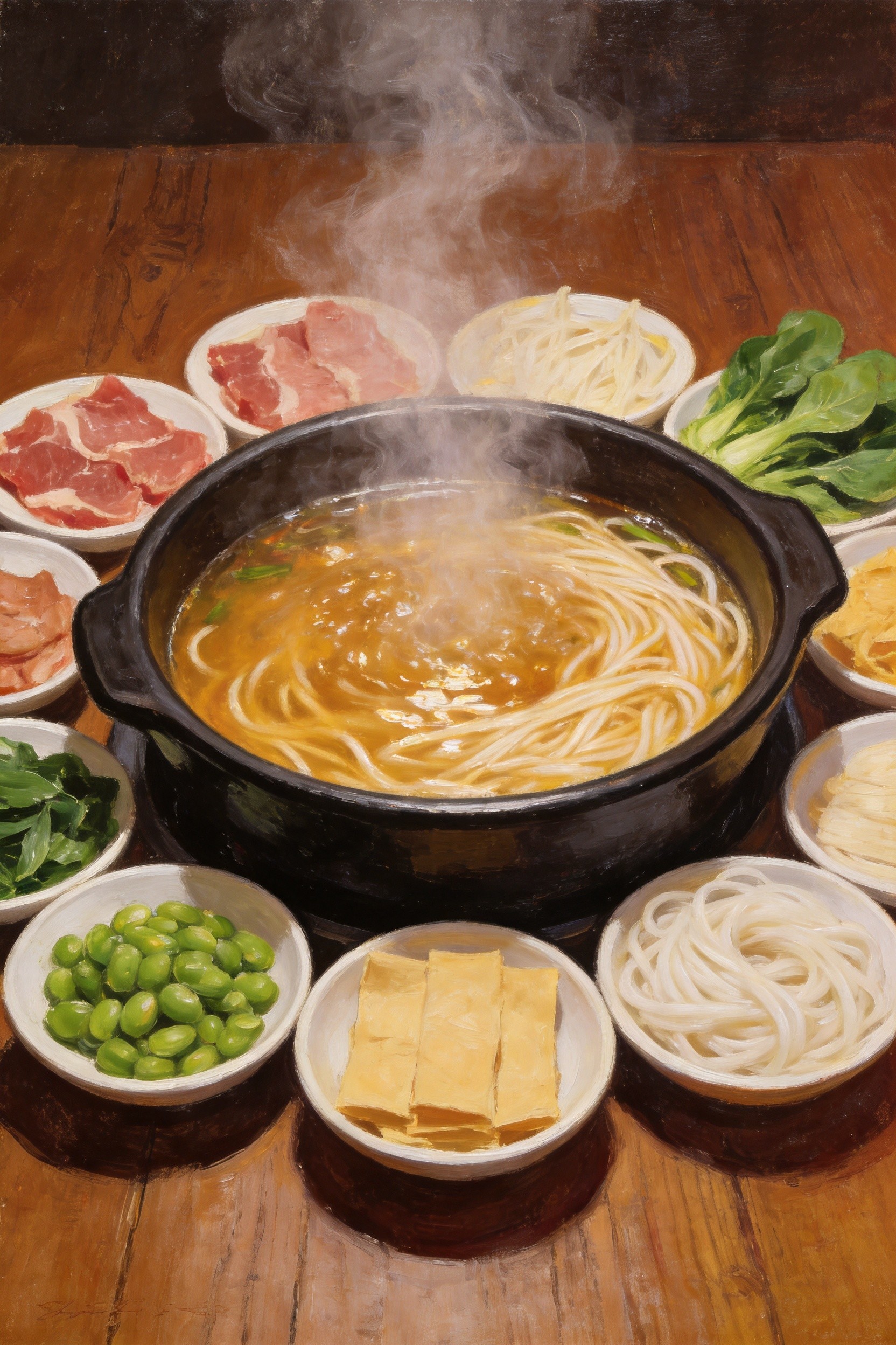 贤妻送食·一碗米线烫百年的深情