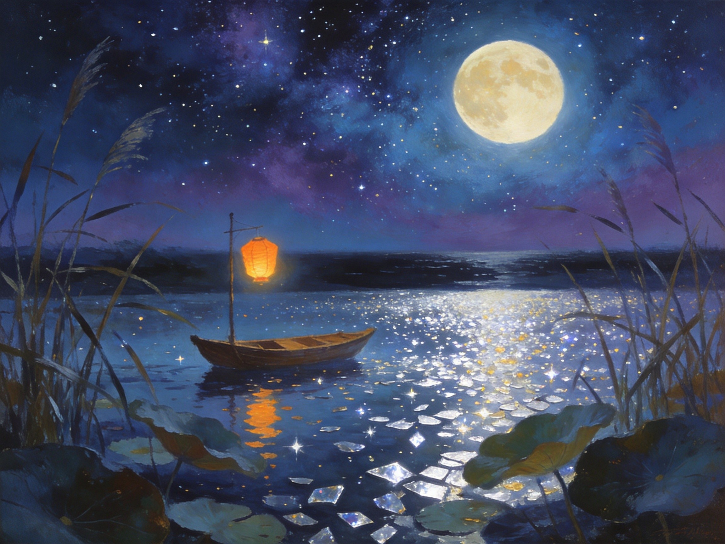 淝水月夜满河星