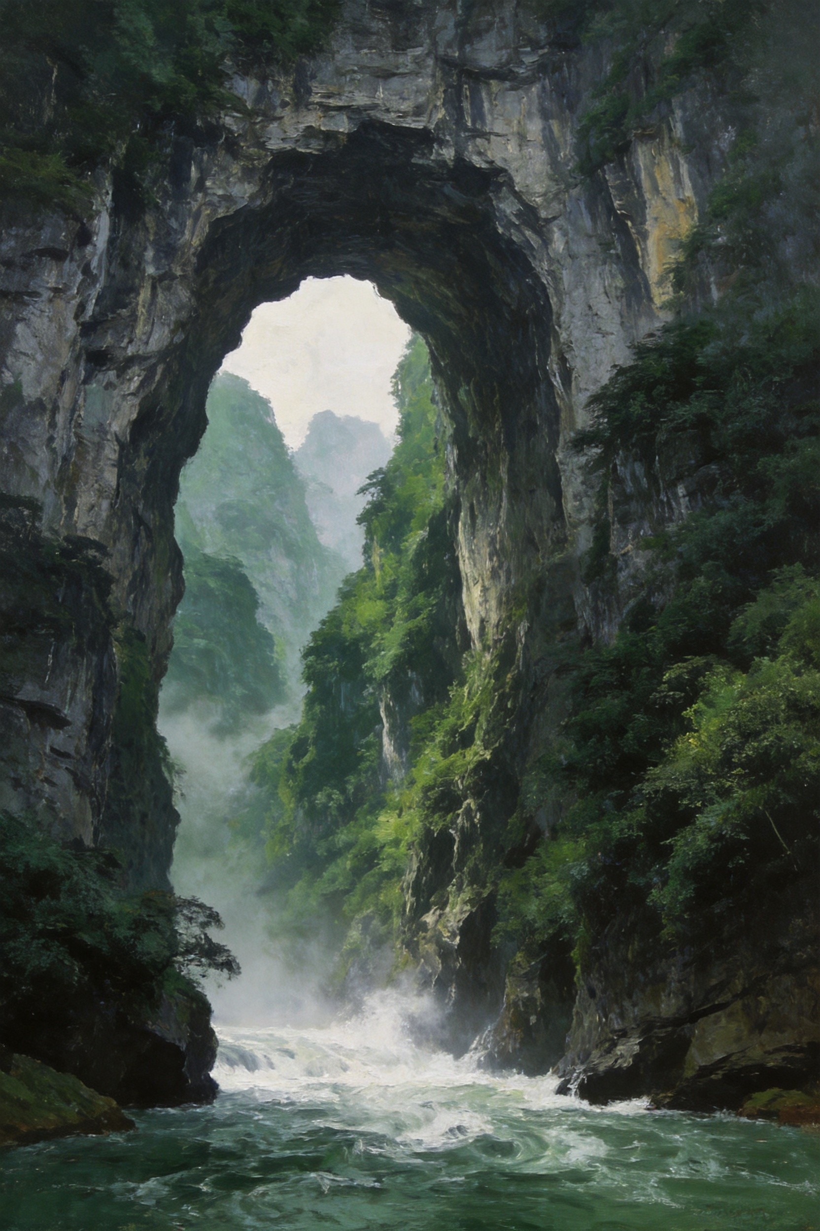 茂兰漏斗森林·天光倾泻