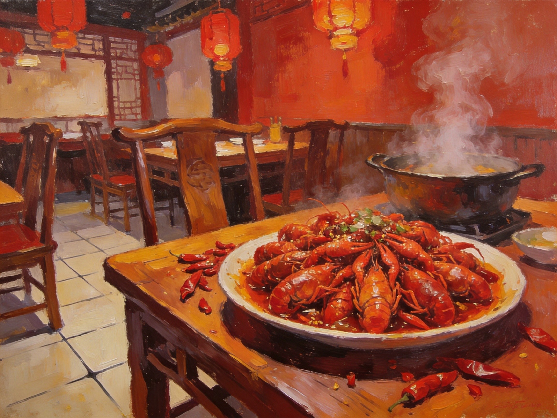 宜城特色美食大虾