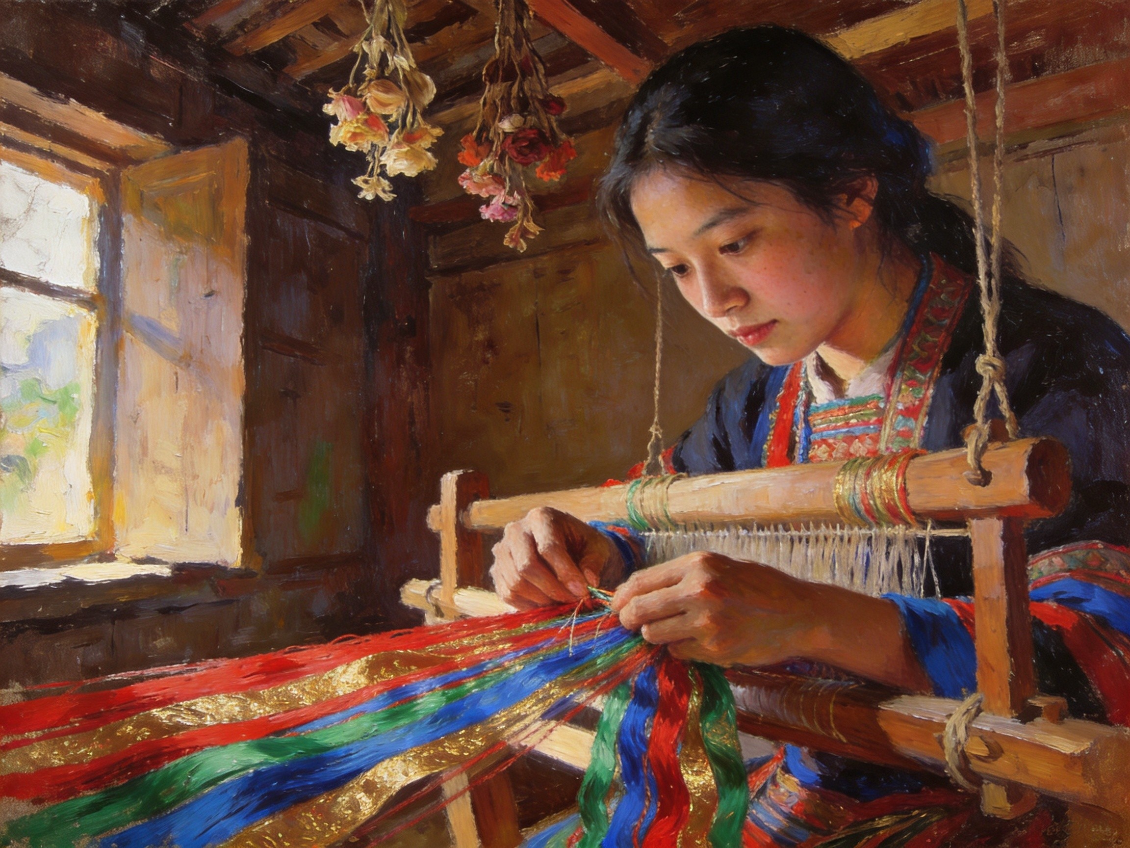 彩带编织