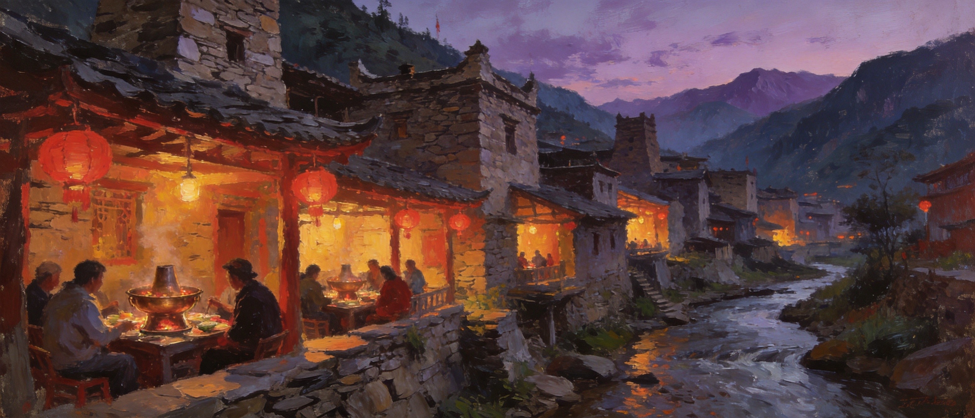 桃源深处 · 意境