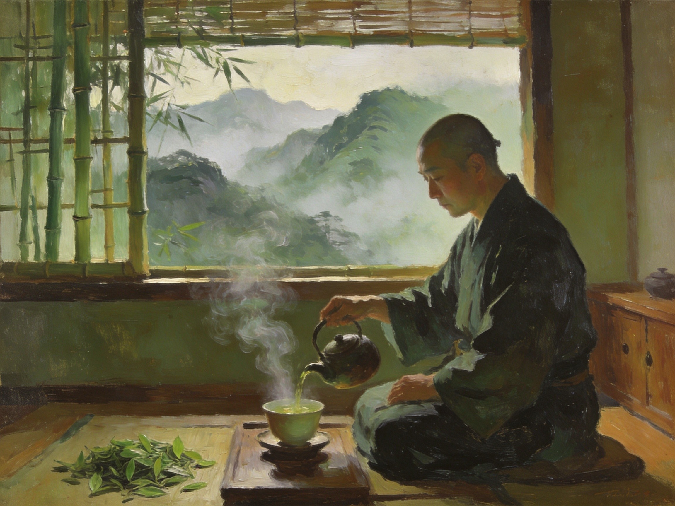 禅茶一味的黄梅