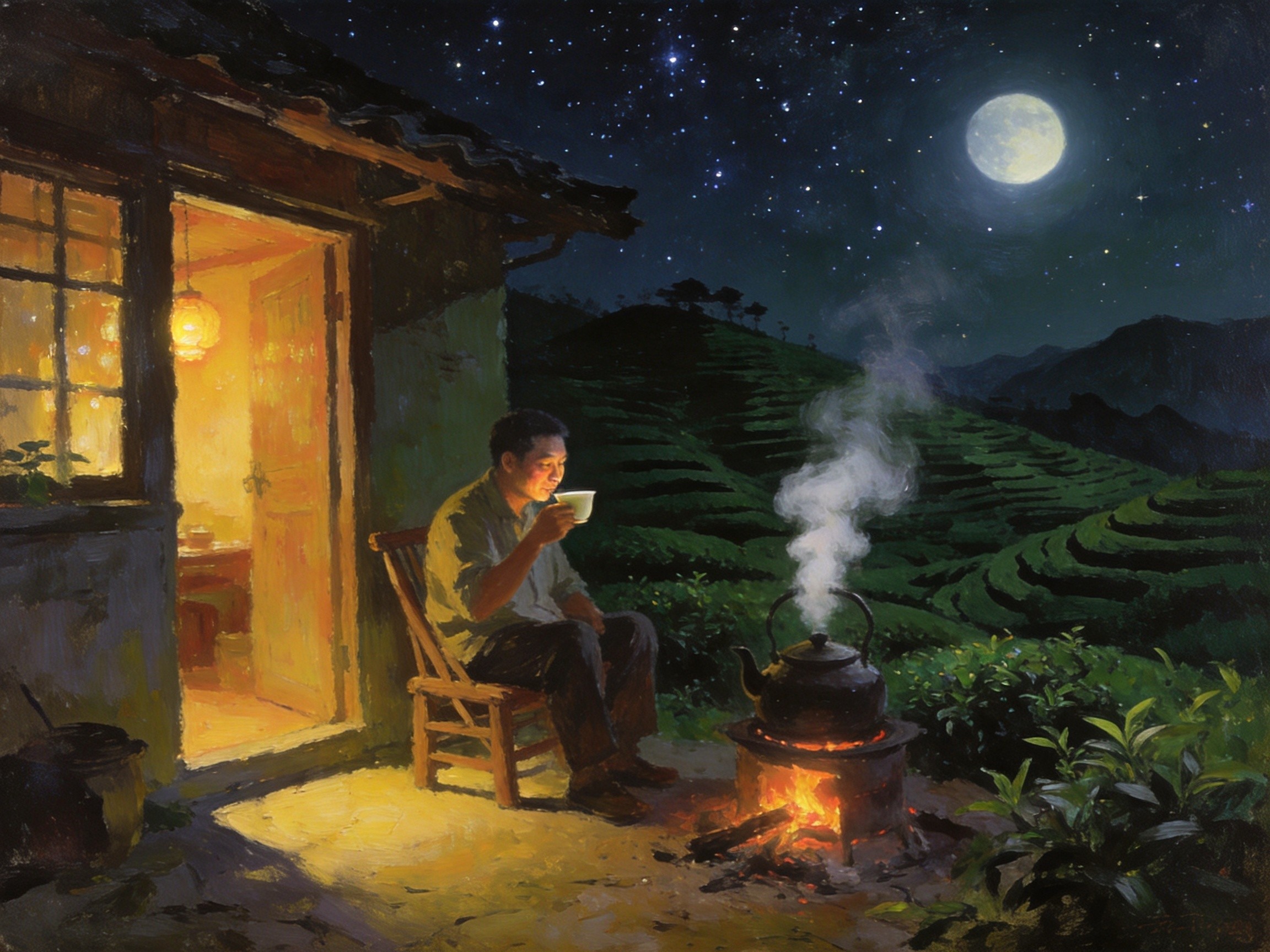 安溪闲居待客一杯铁观音