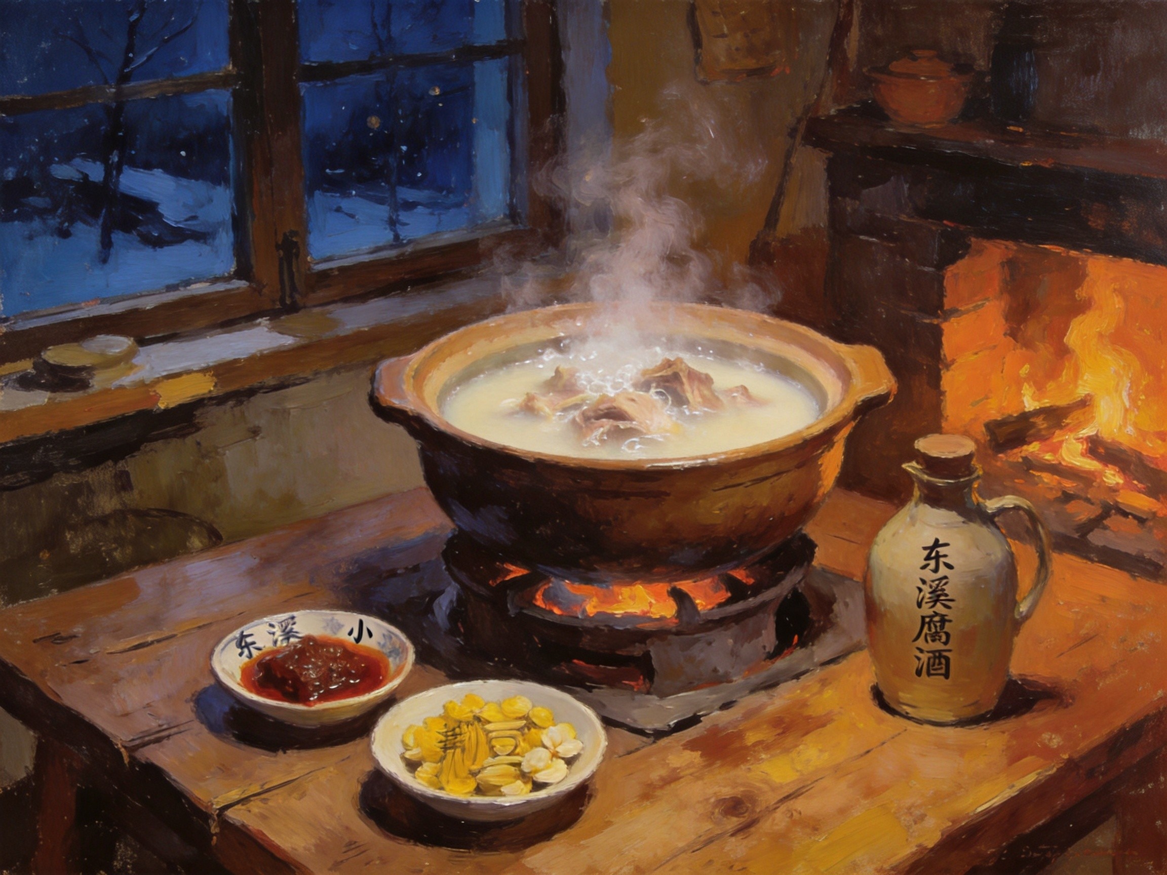 安稳冬日羊肉