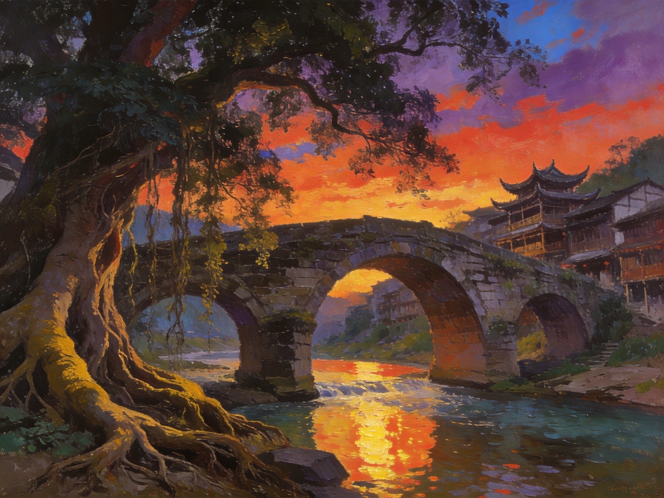 东溪古镇太平桥