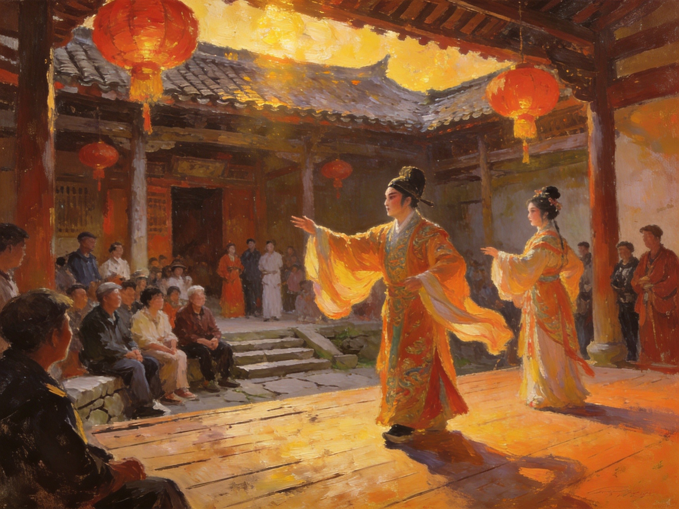 新昌调腔戏曲