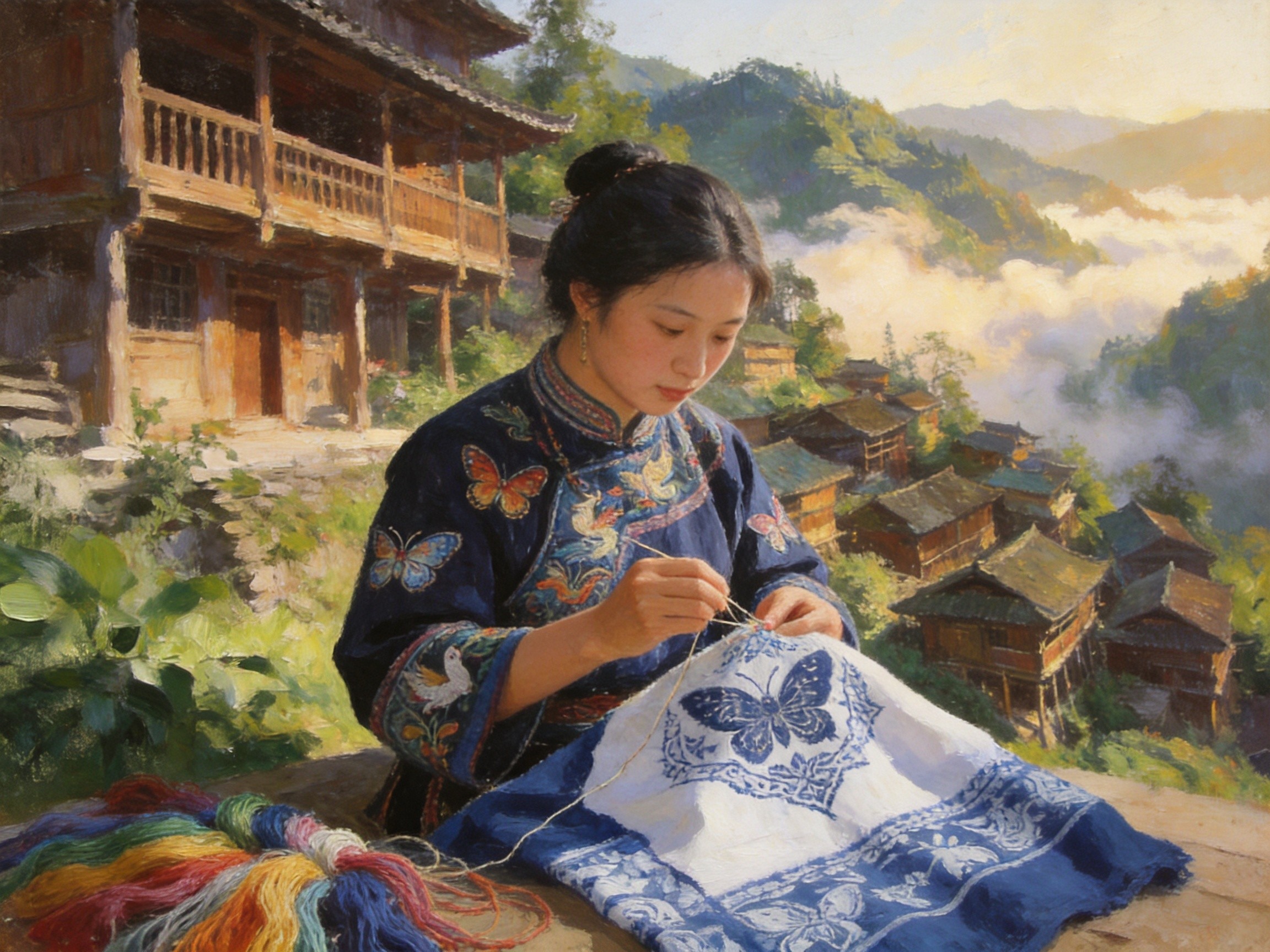 千户灯火夜
