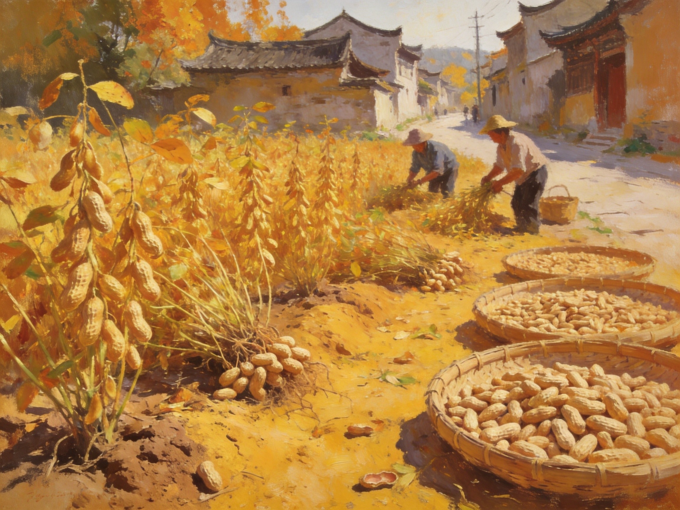 小京生花生丰收