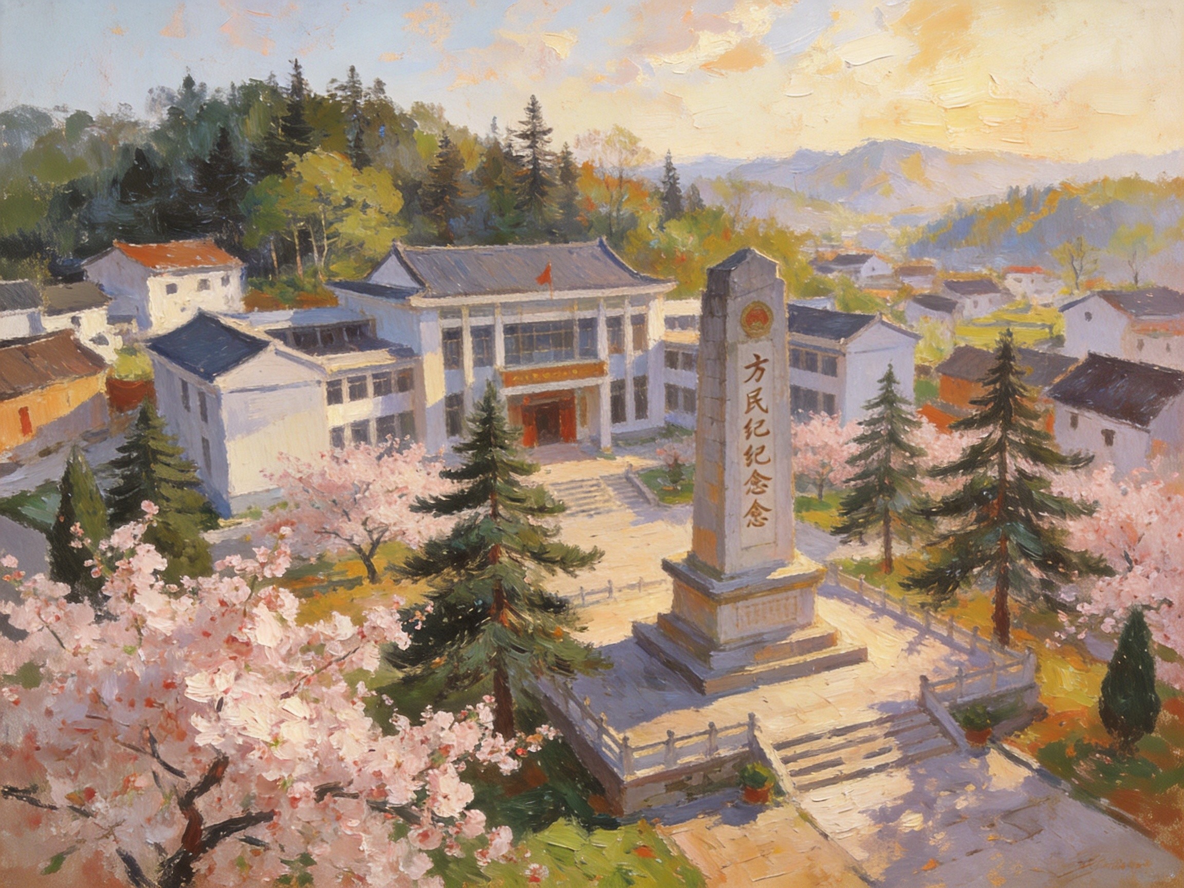方志敏故里湖塘村