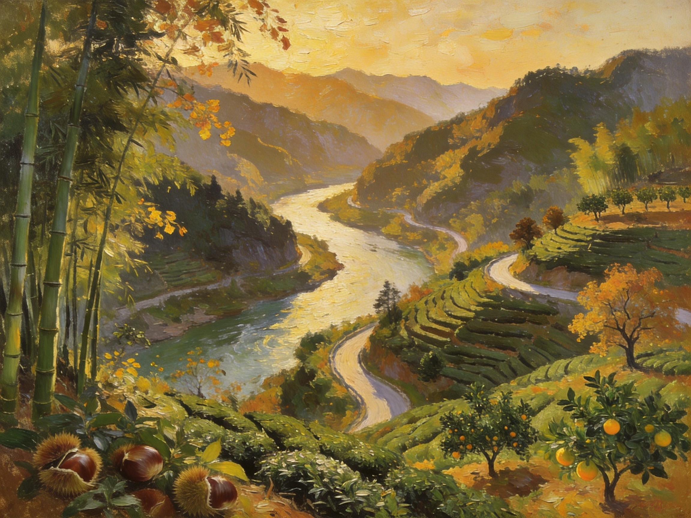 长河源头与环湖公路