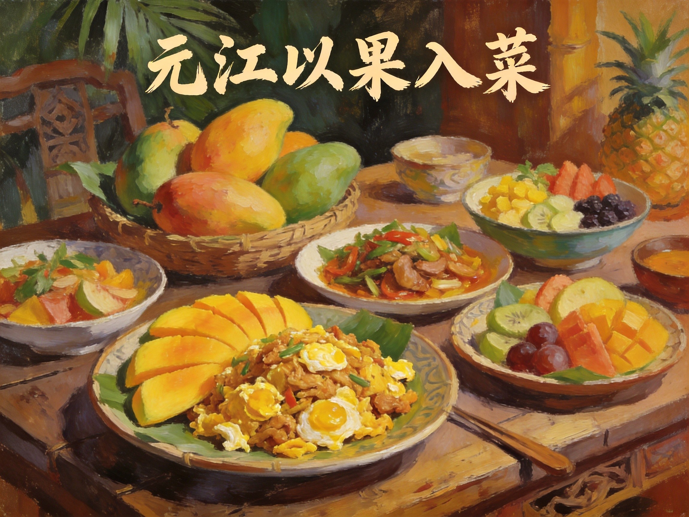芒果林捧出蜜
