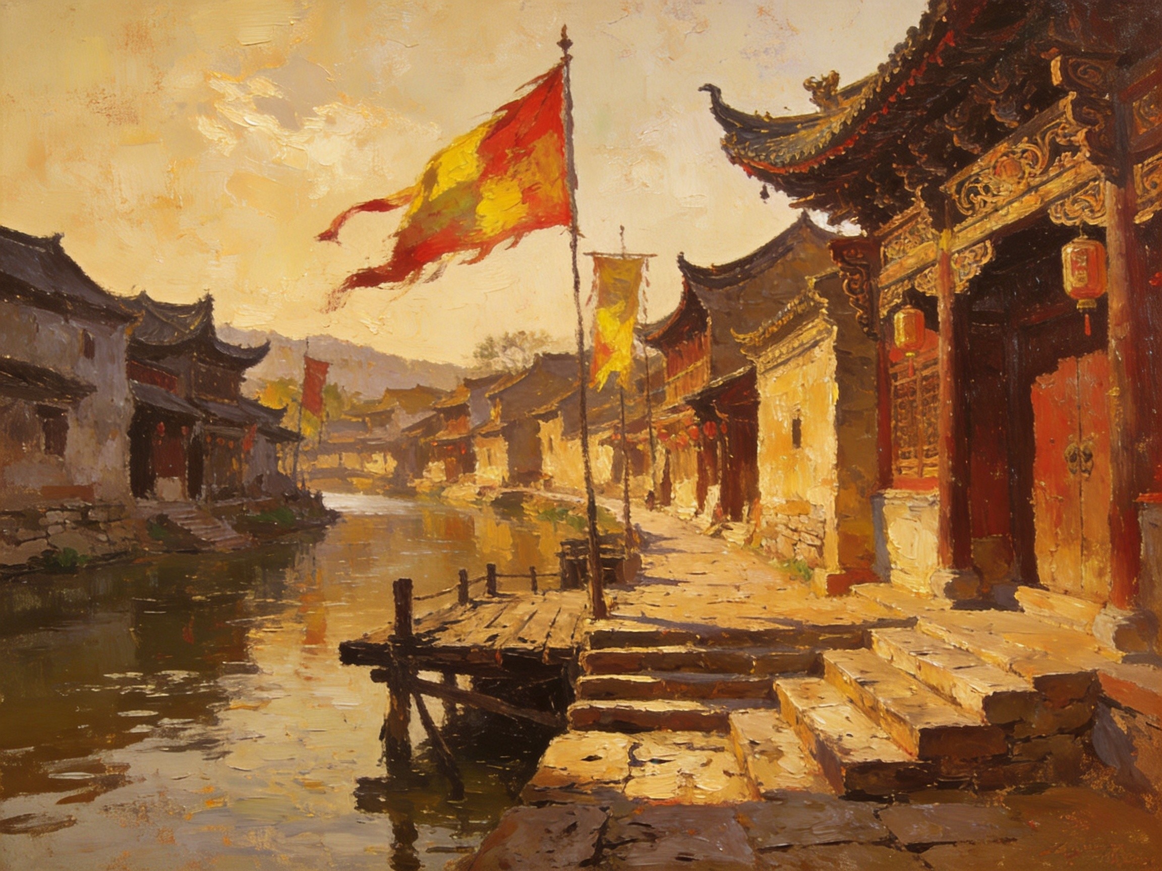 岭上白云 · 意境
