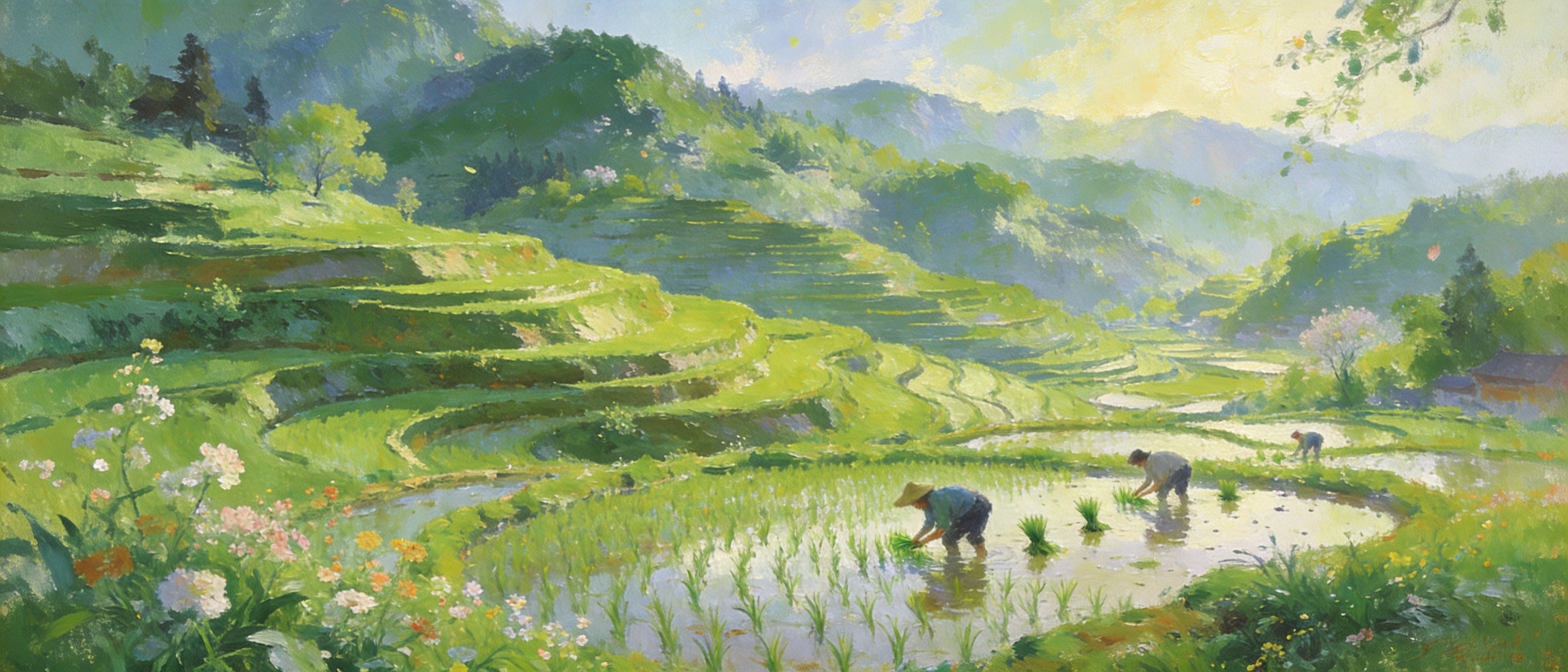 朱家山原始森林晨雾