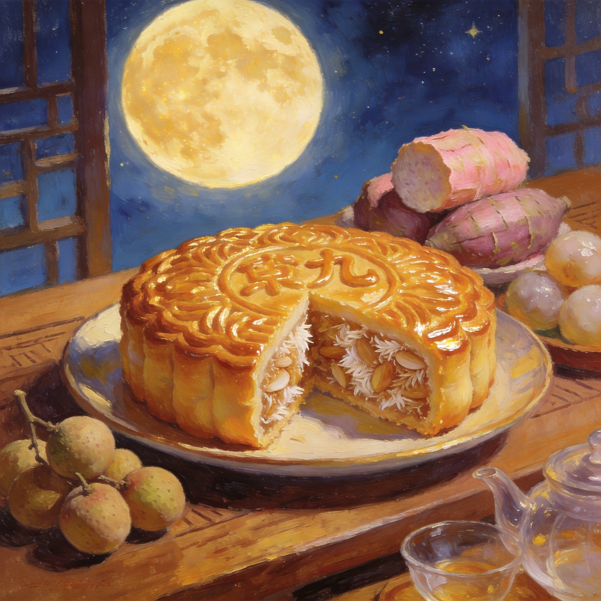 金九月饼香飘万家