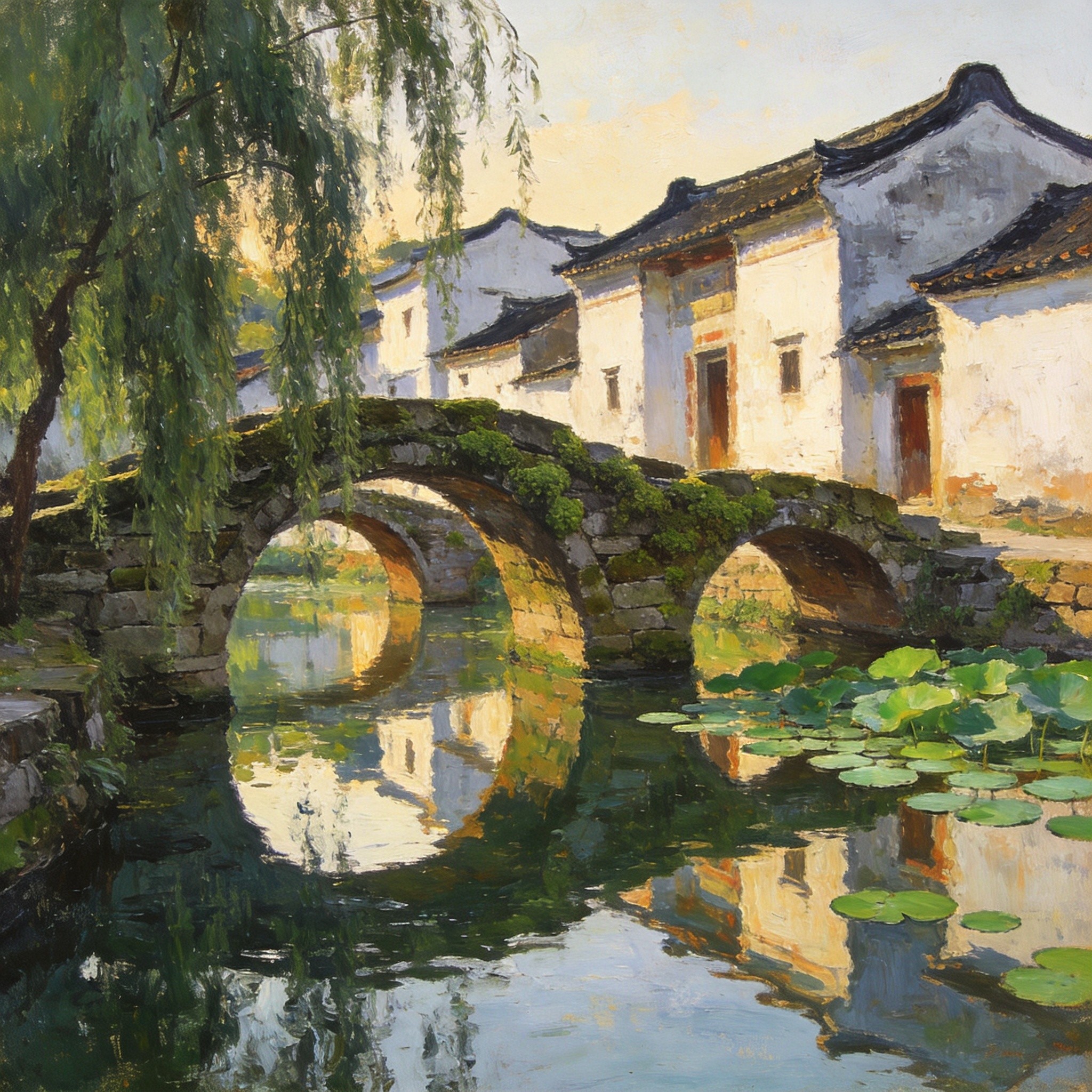 西江碧水环抱古城