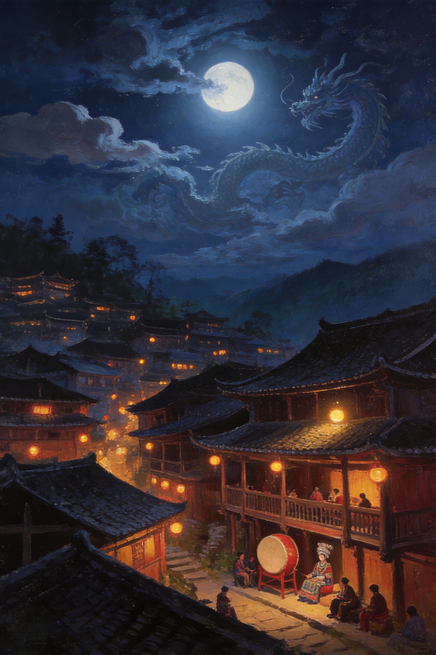 阿婆膝上绣 · 旧时光