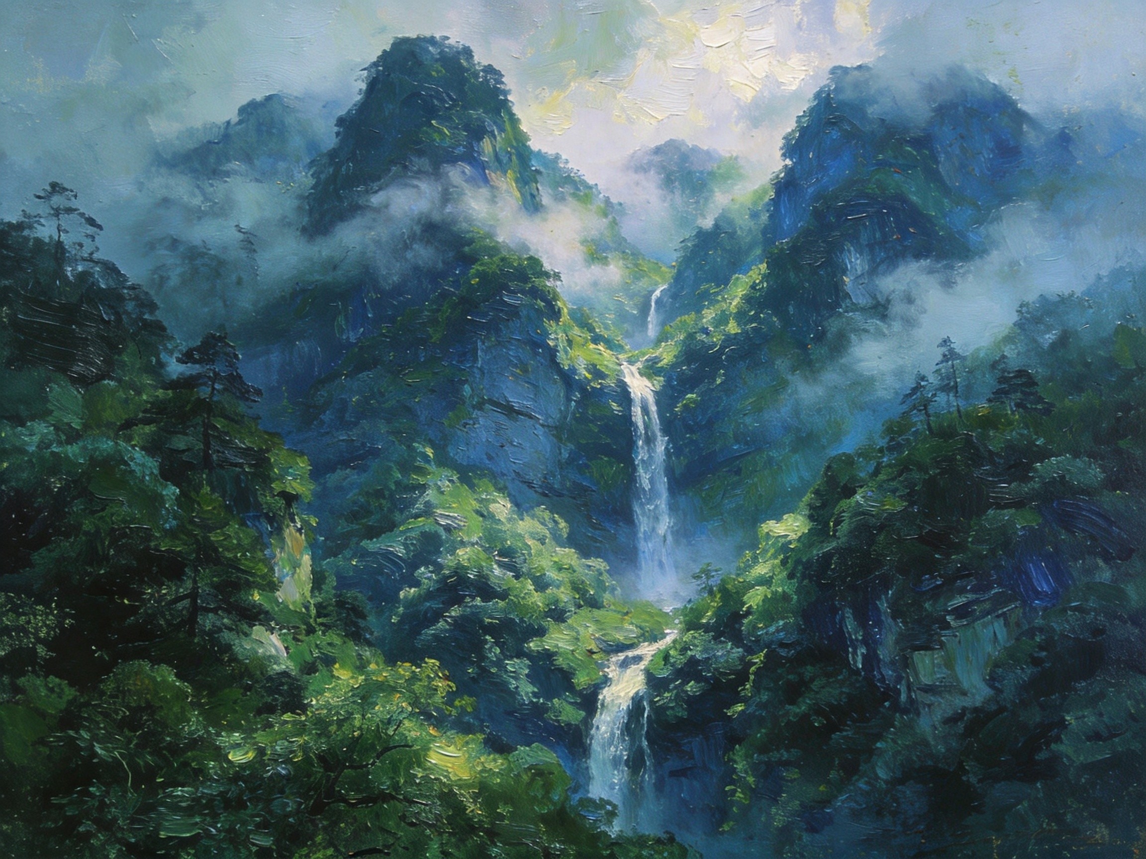 清凉山森林
