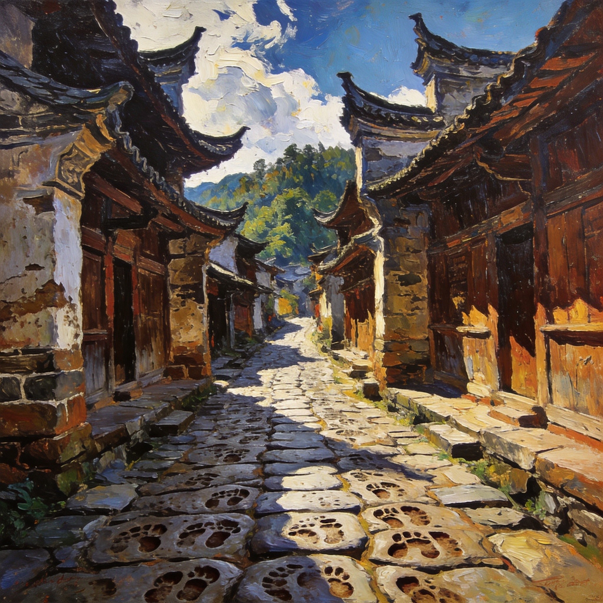 笑脸映出双份暖