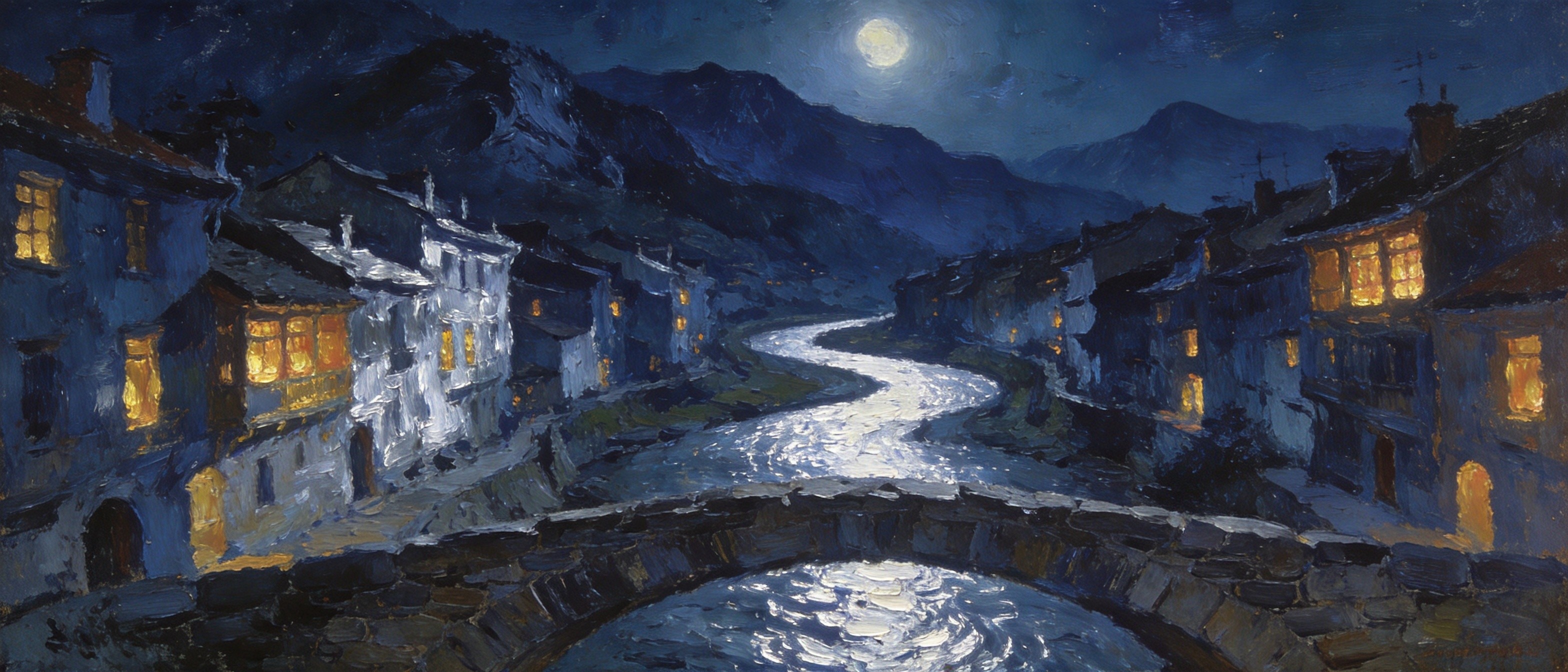 琴江月夜五华全景