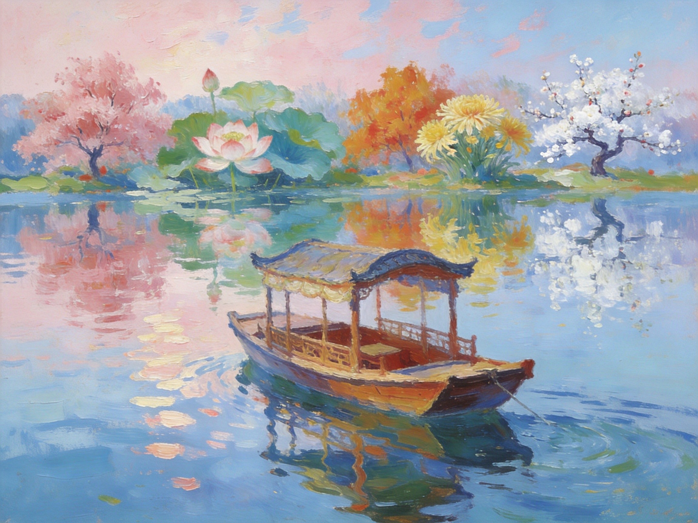 常熟山入城来画卷