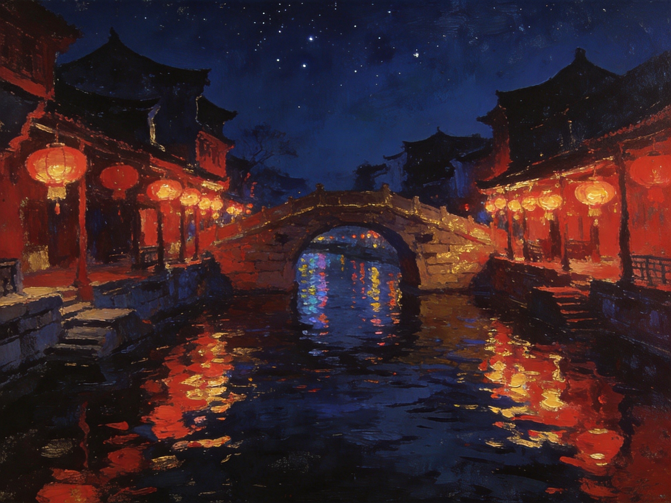 状元街夜色