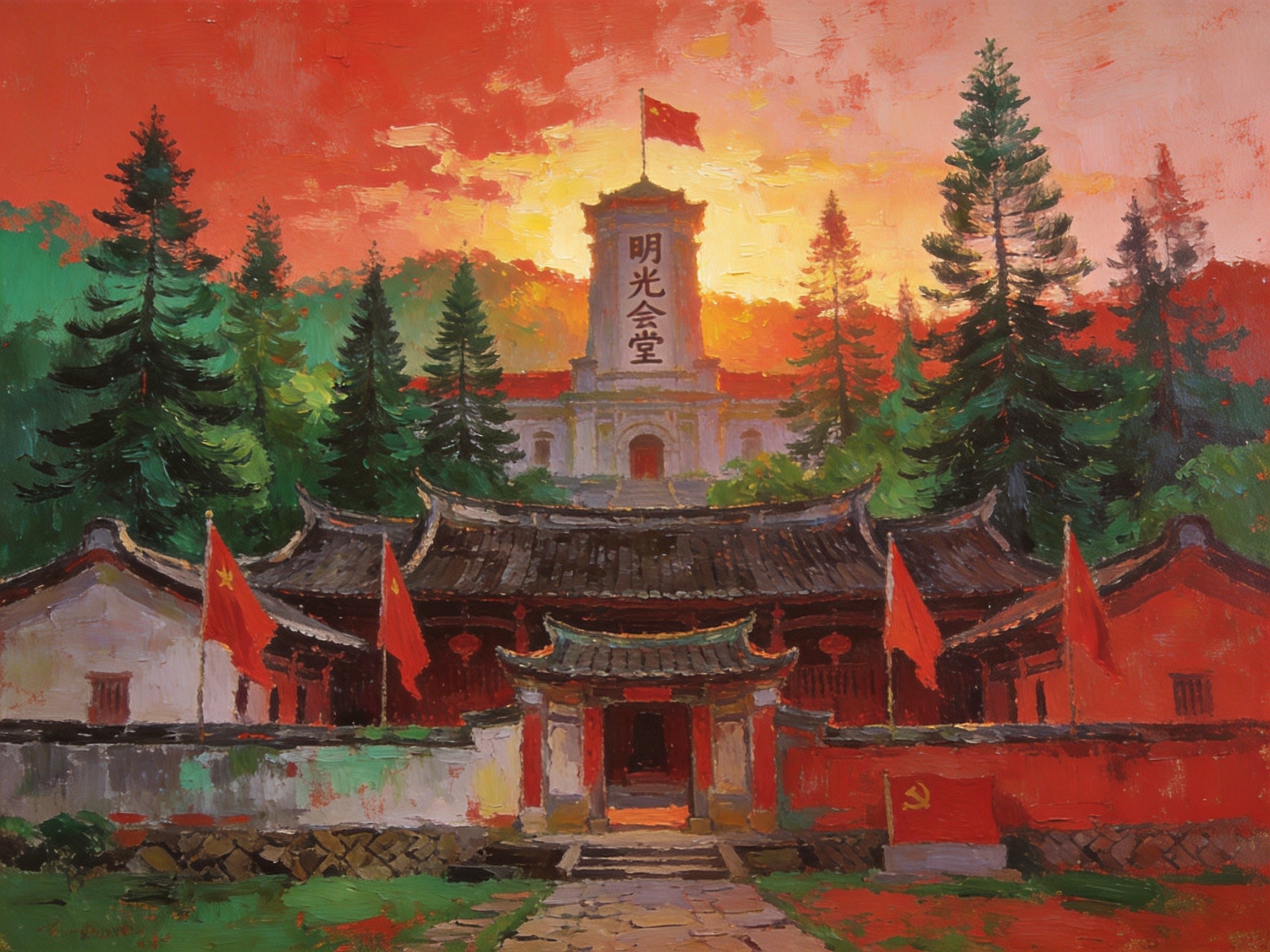 上杭古田会议旧址5A级景区