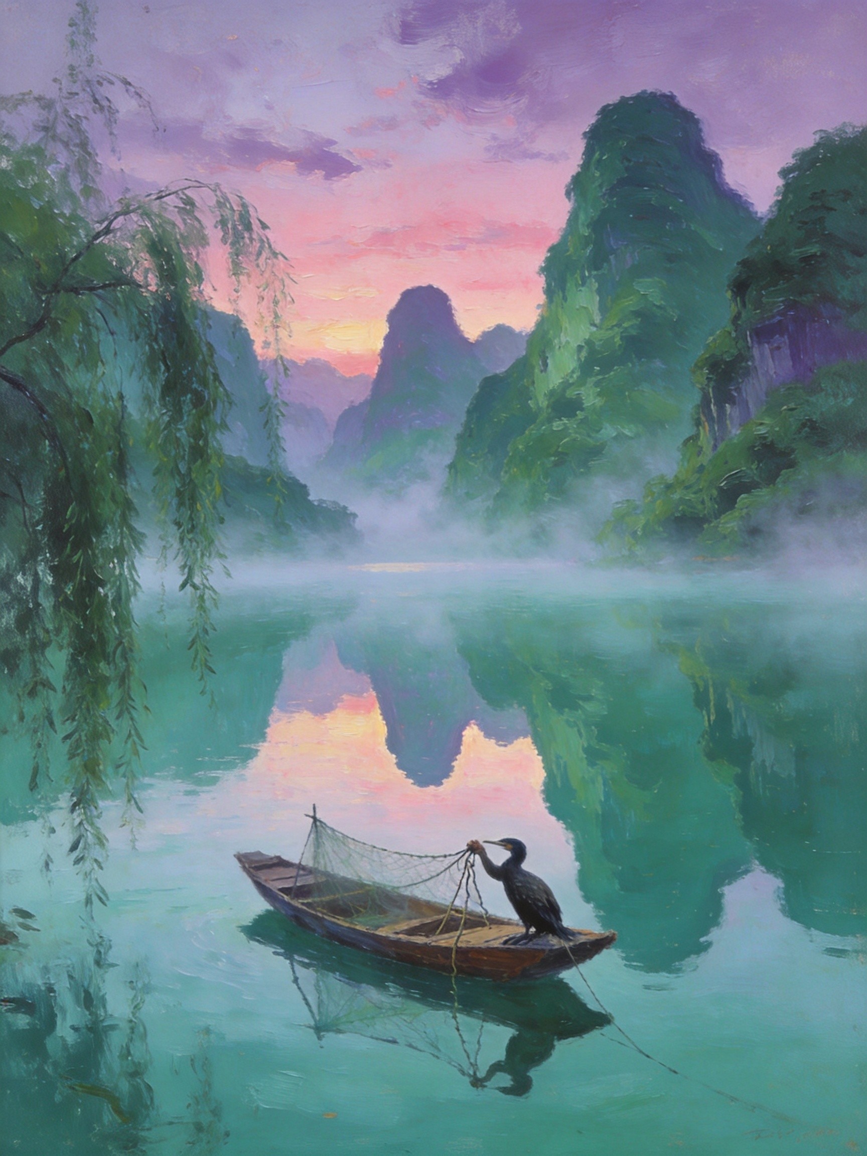山间一盏茶的宁静时光