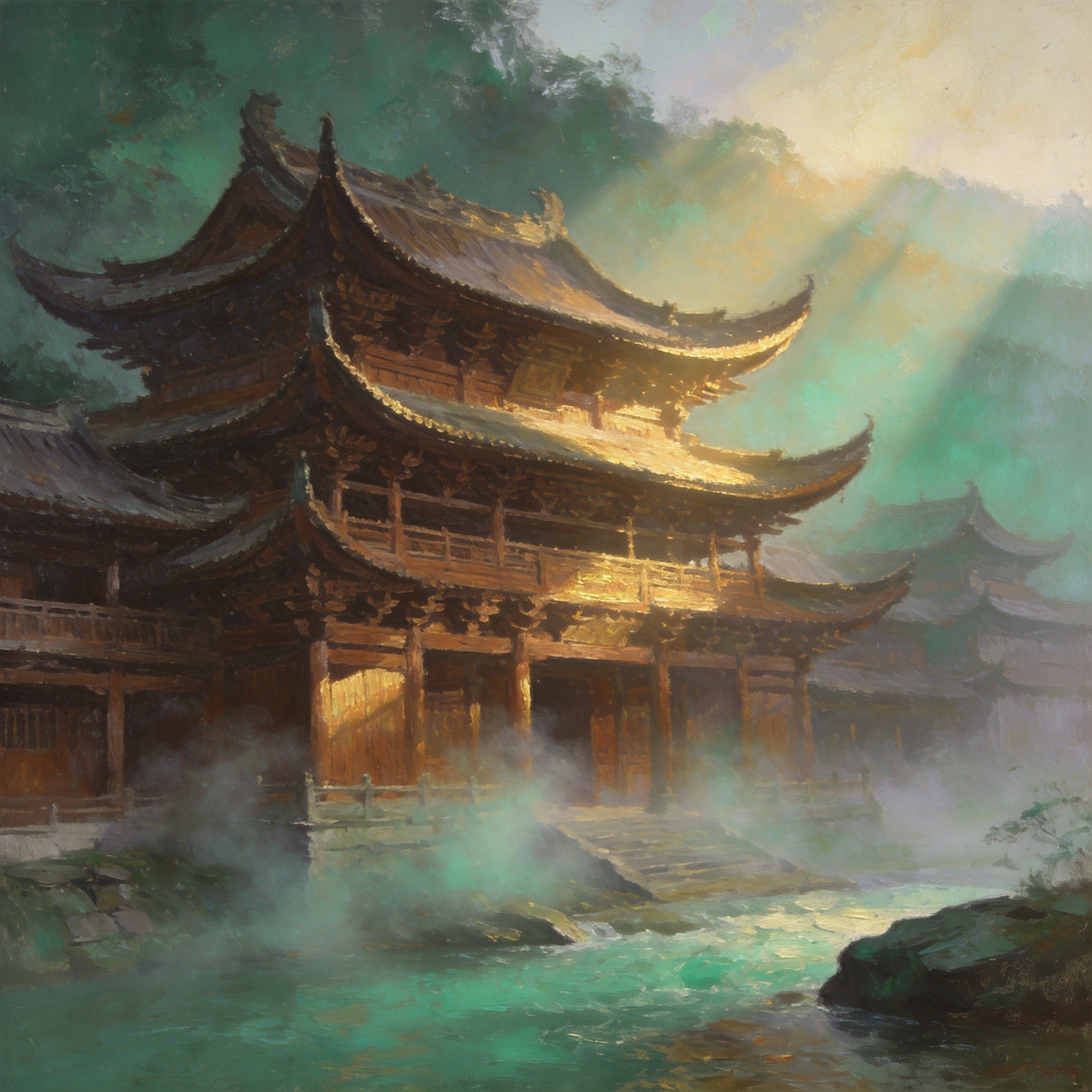 二酉洞藏书处的千年古迹
