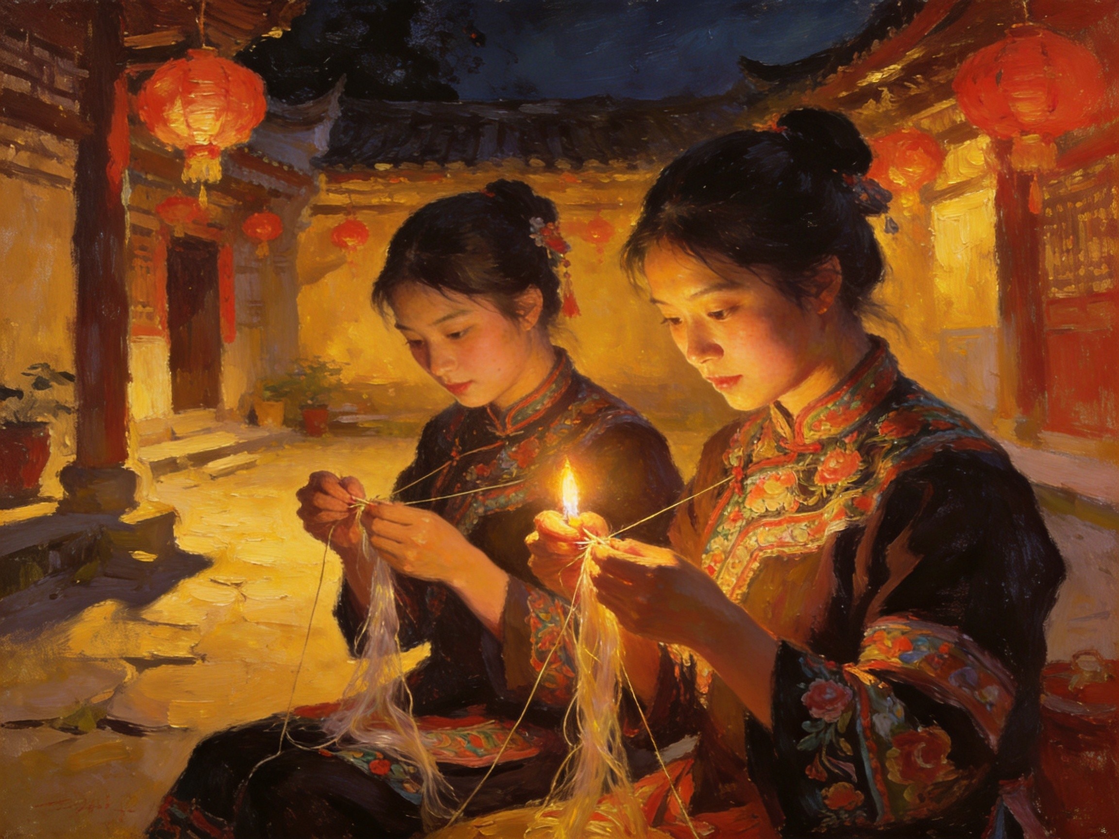 郧西七夕乞巧民俗